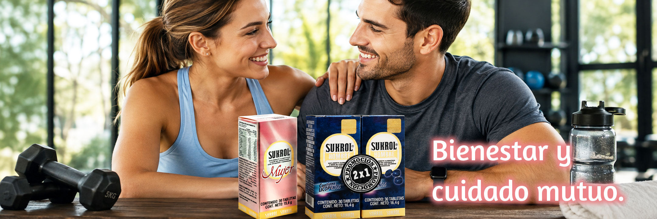 Sukrol Hombre y Sukrol Mujer: opciones para complementar tu bienestar después de los 30.