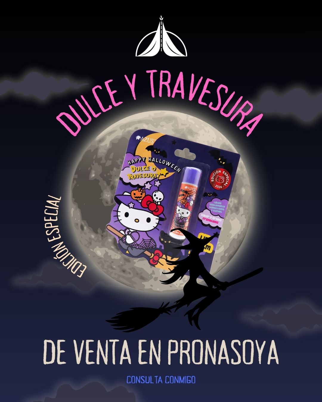 Lip Balm Azu´s Kitty Witch Frambuesa 4.5 g