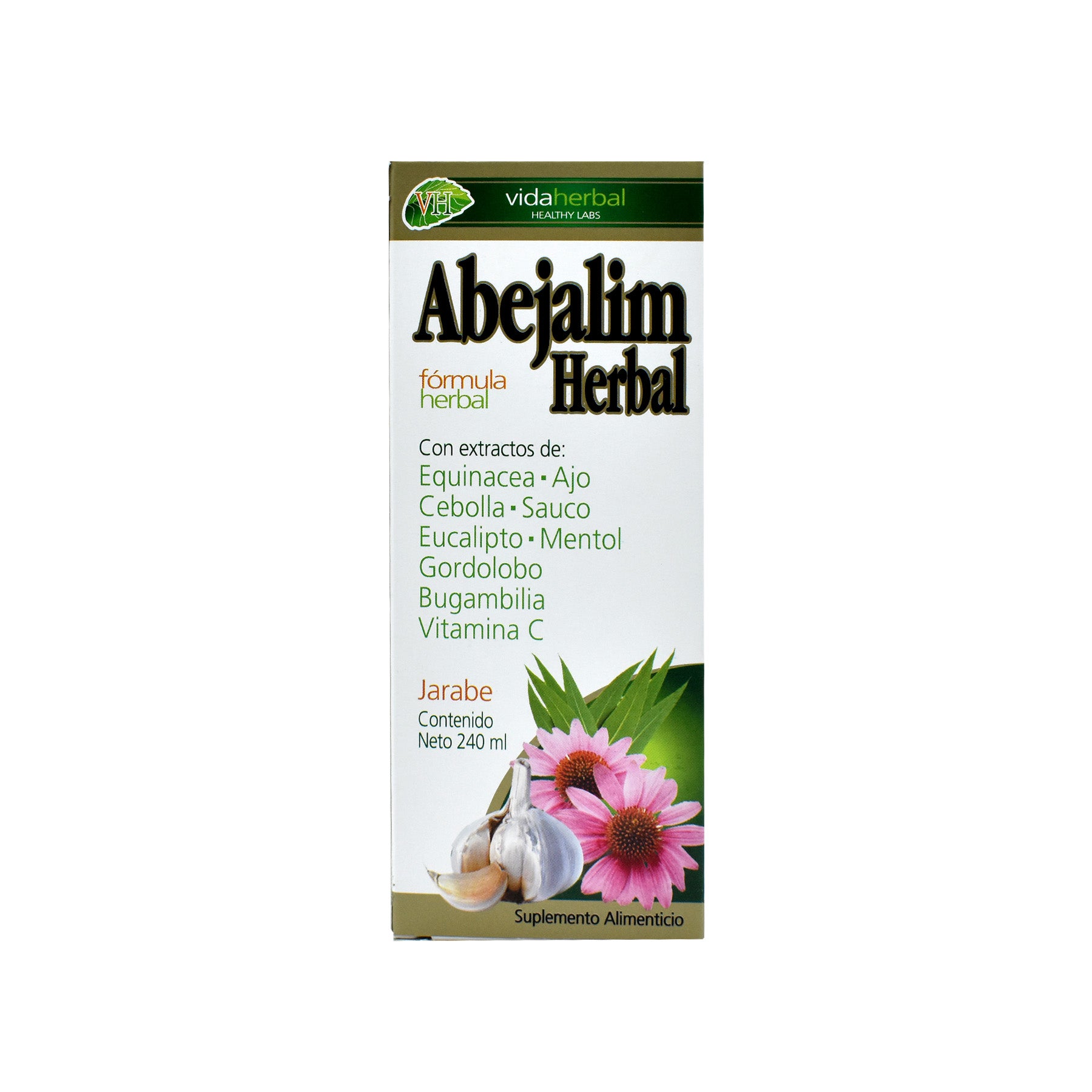 Jarabe Abejalim Herbal Vida Herbal 240 ml