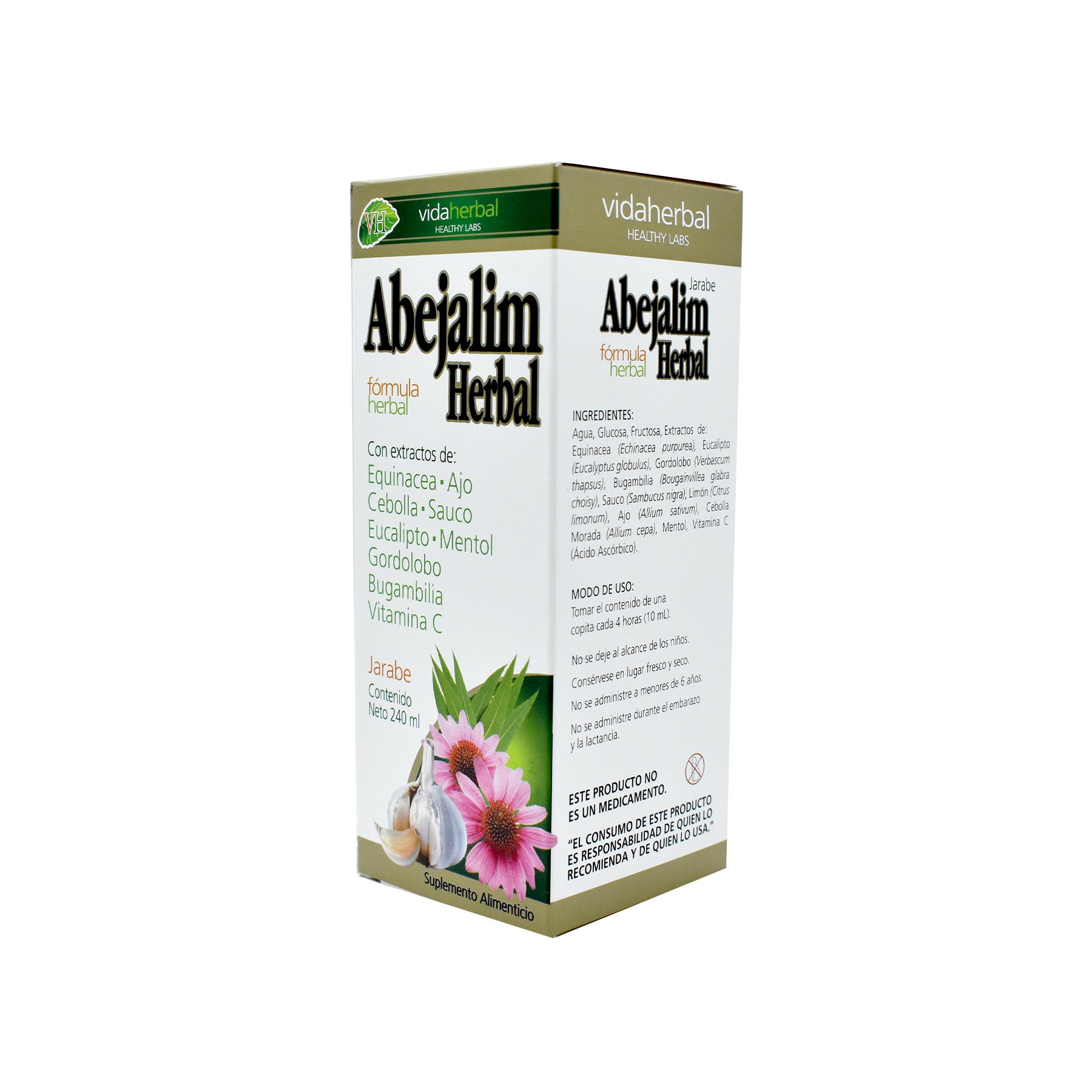 Jarabe Abejalim Herbal Vida Herbal 240 ml