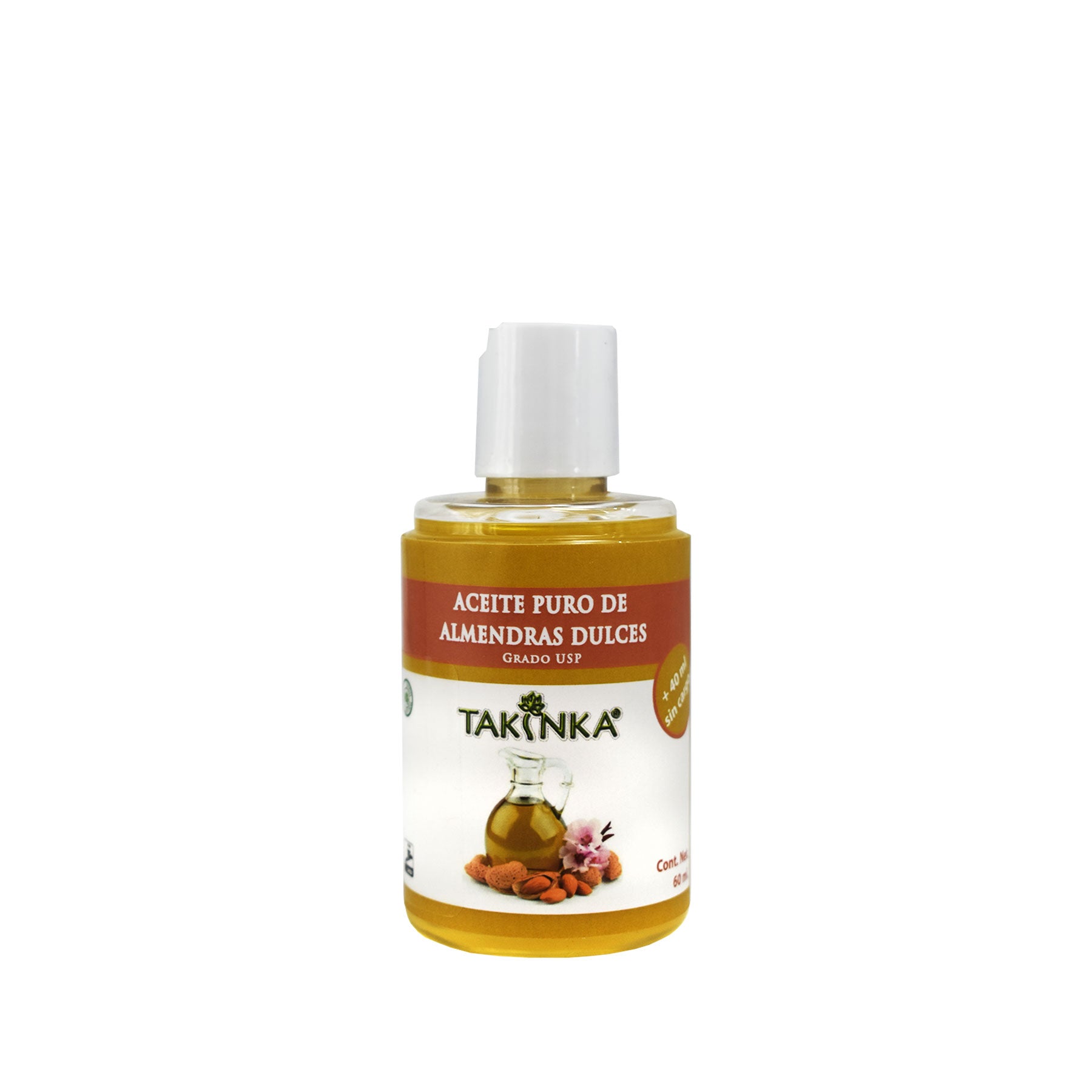 Aceite Puro de Almendras Dulces Takinka 60 ml