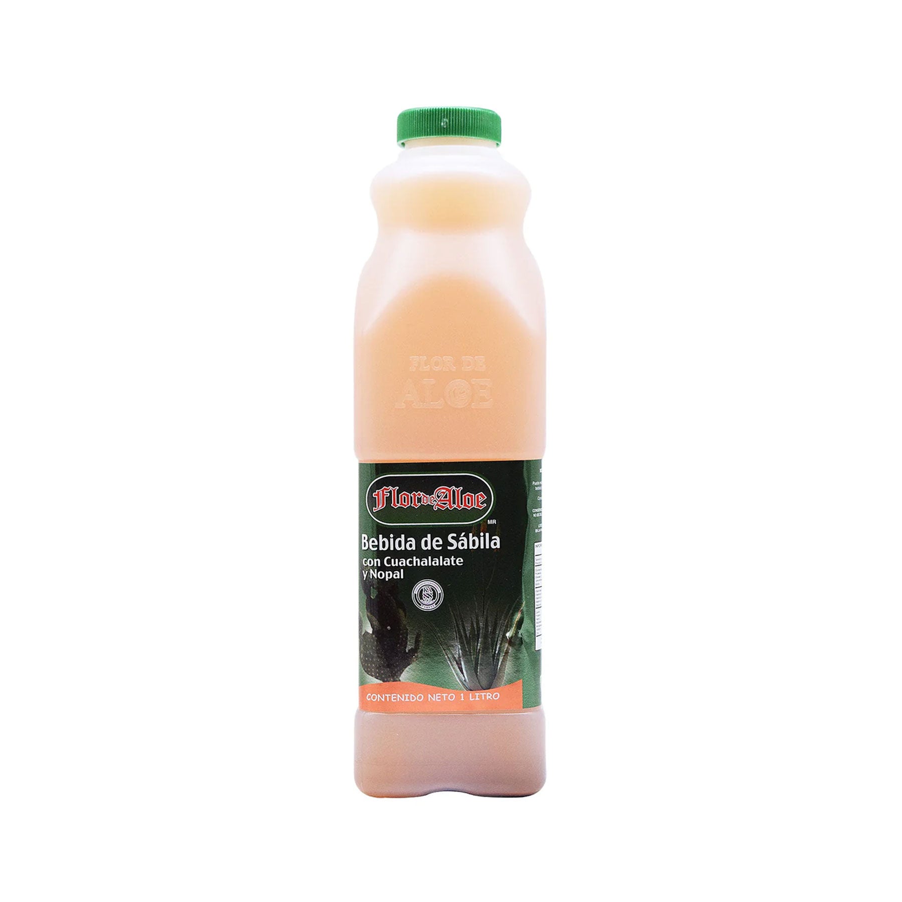 Pulpa de Sábila Sabor Cuachalate Flor de Aloe 1 lt