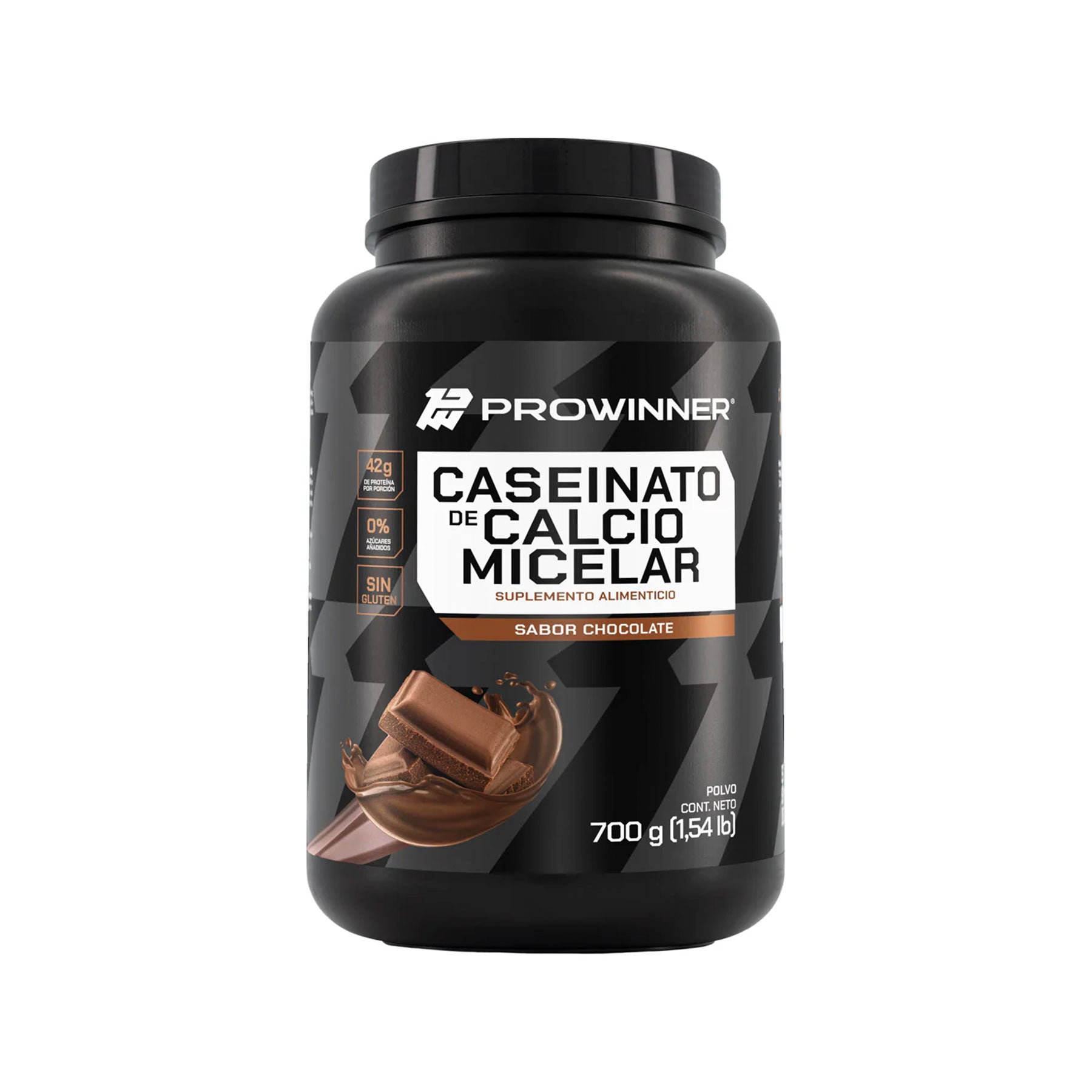 Caseinato de Calcio Micelar Sabor Chocolate Prowinner 700 gr