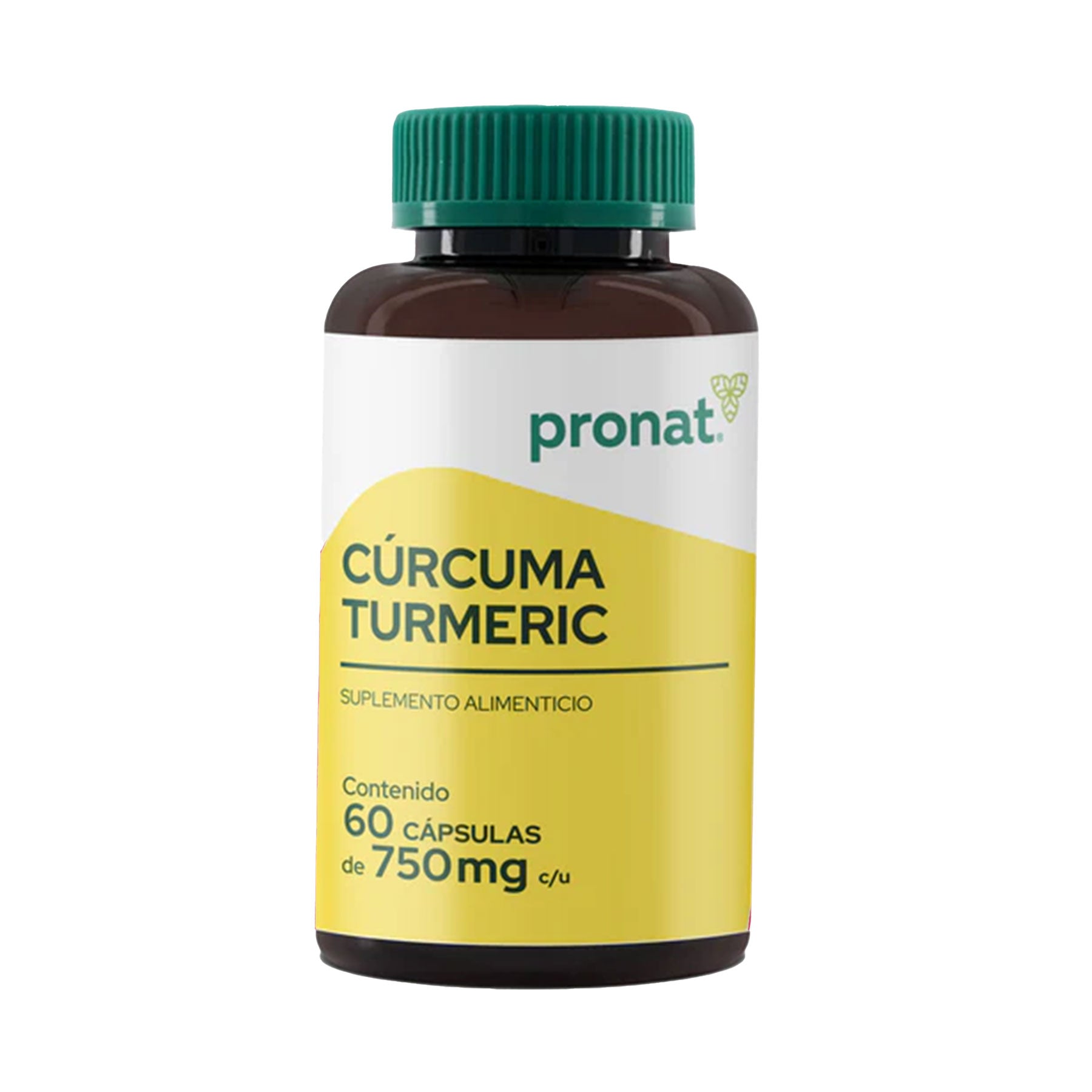 Cúrcuma Turmeric Pronat 60 caps