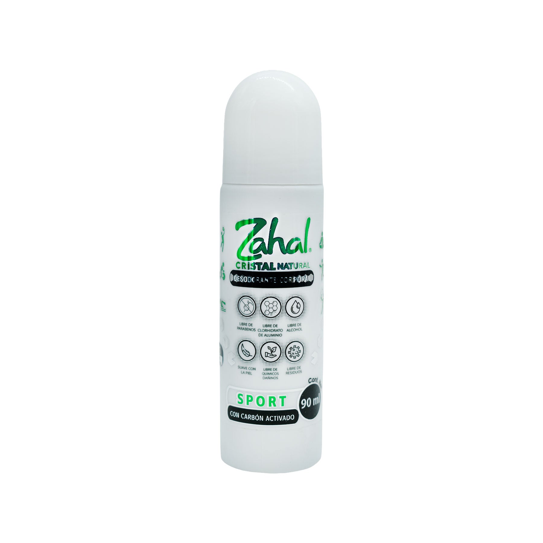Desodorante Roll On Sport Zahal 90 ml