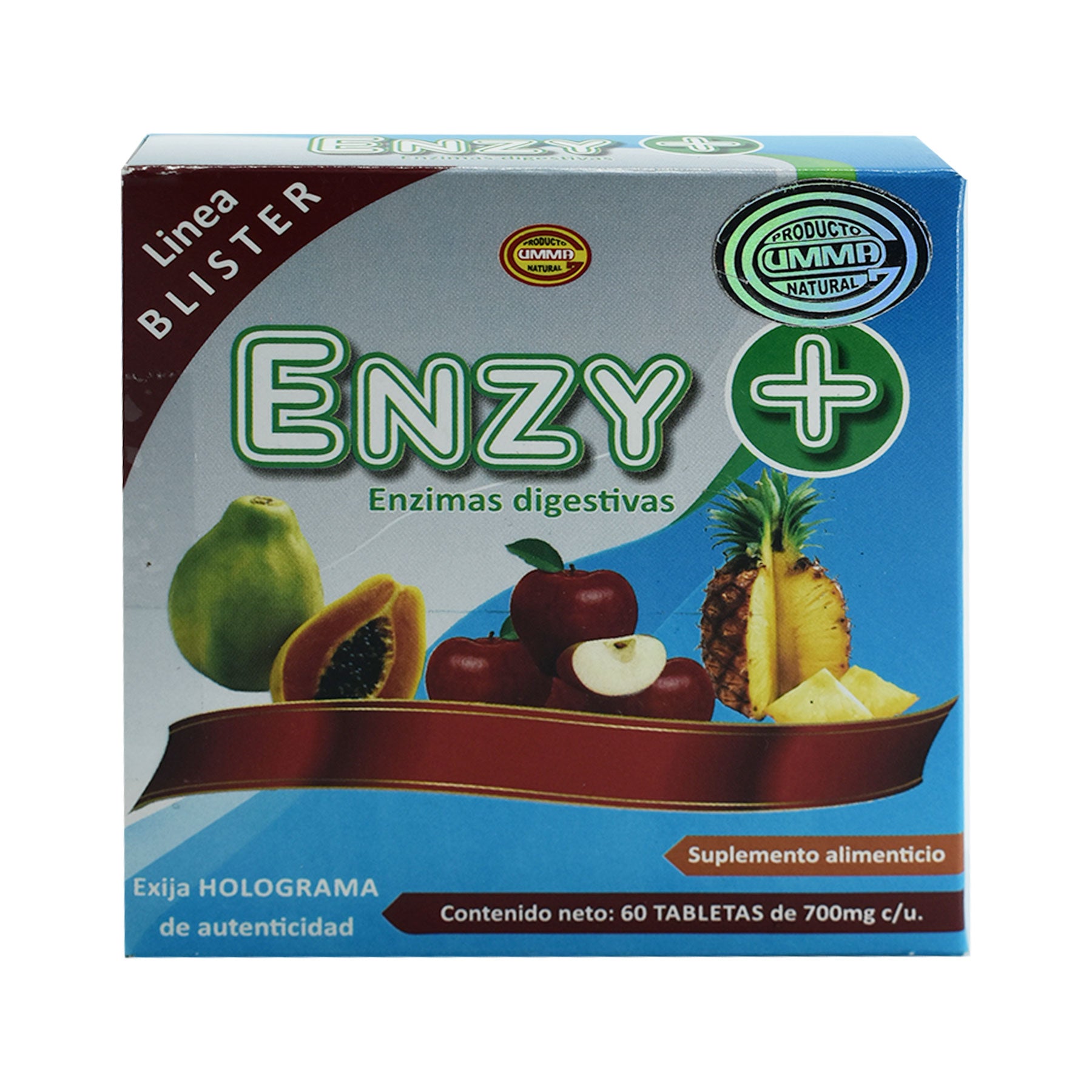 Enzy+Digestivas Gumma 60 tab