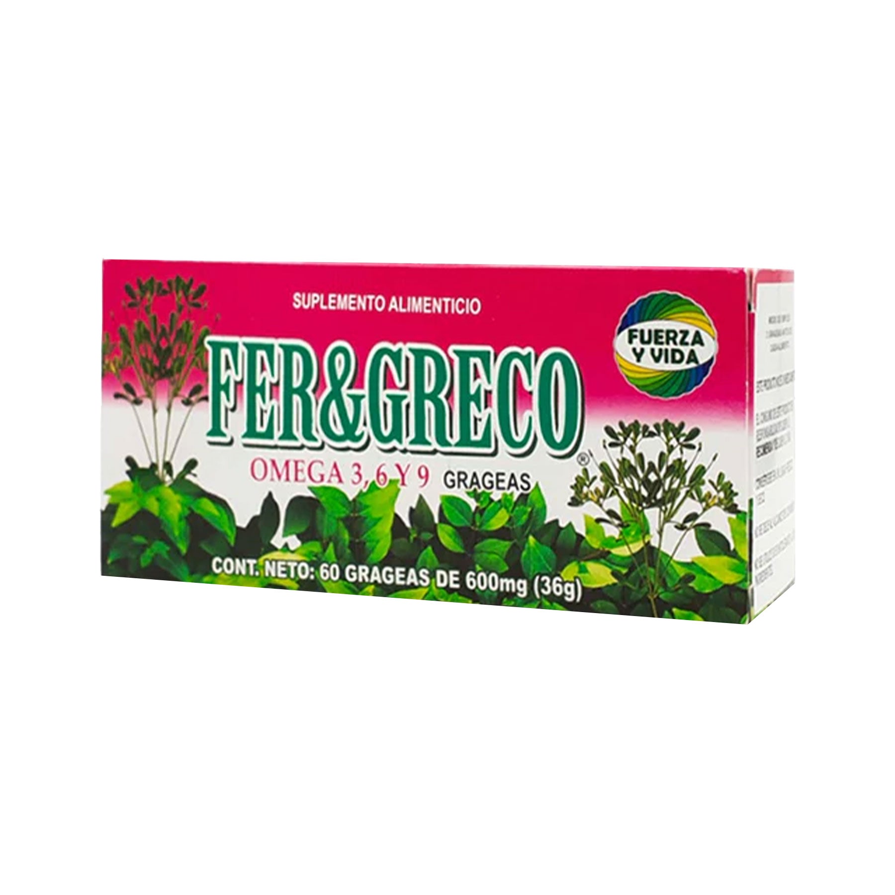 Fer&Greco Fuerza y Vida 60 grageas