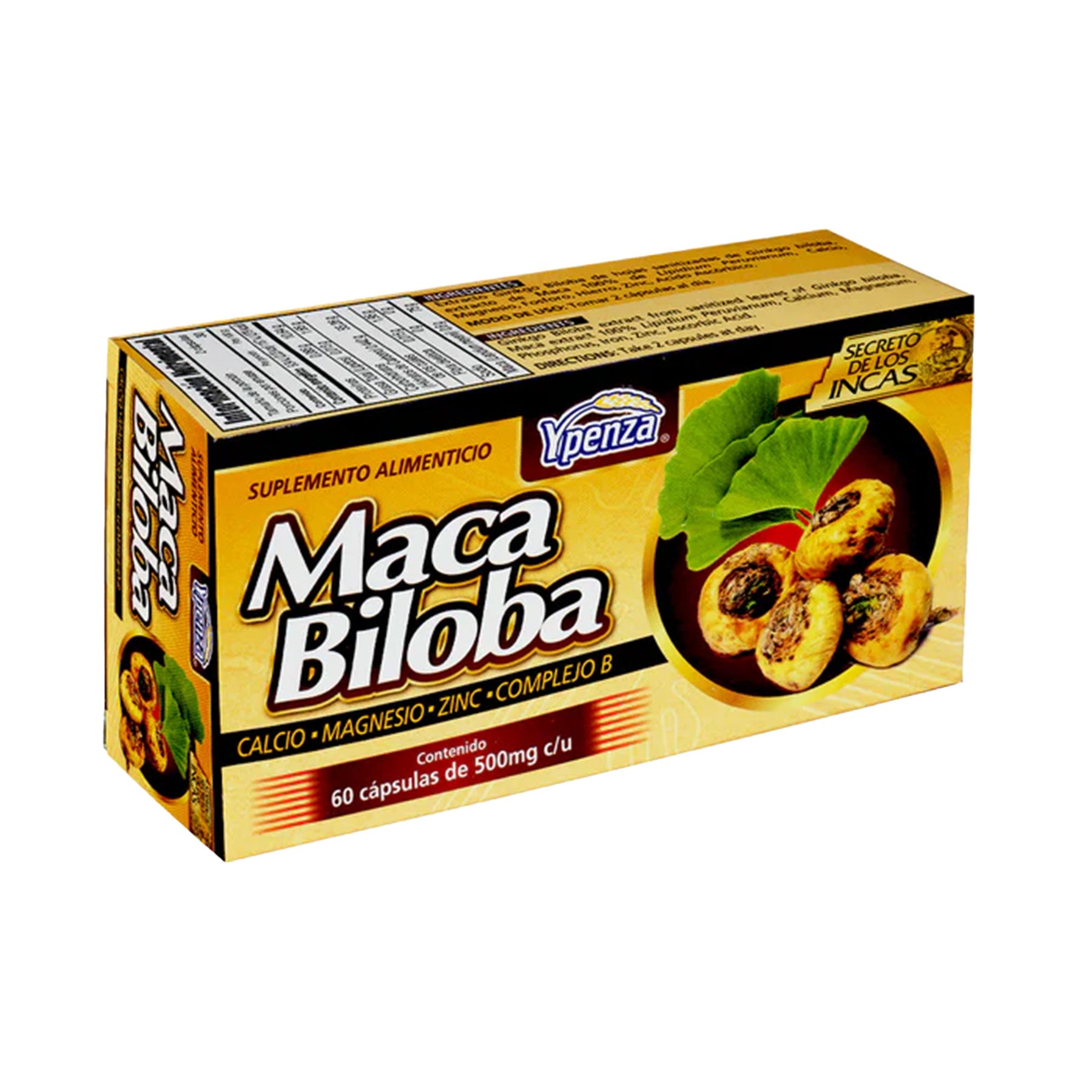 Maca Biloba Ypenza 60 caps