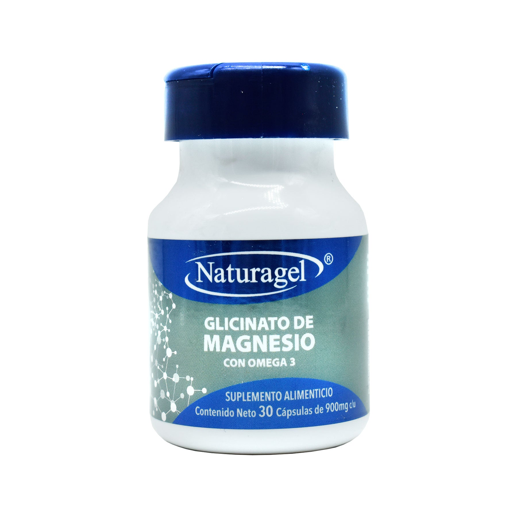 Glicinato de Magnesio Naturagel 30 caps