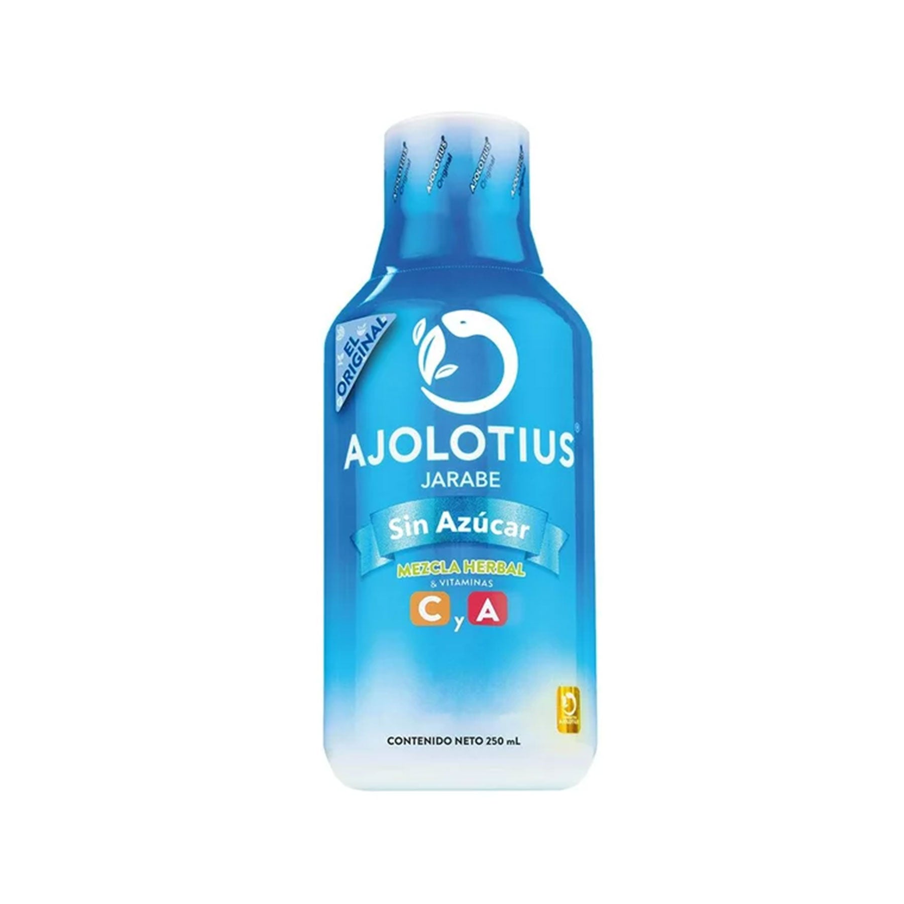 Jarabe Ajolotius sin Azúcar 250 ml