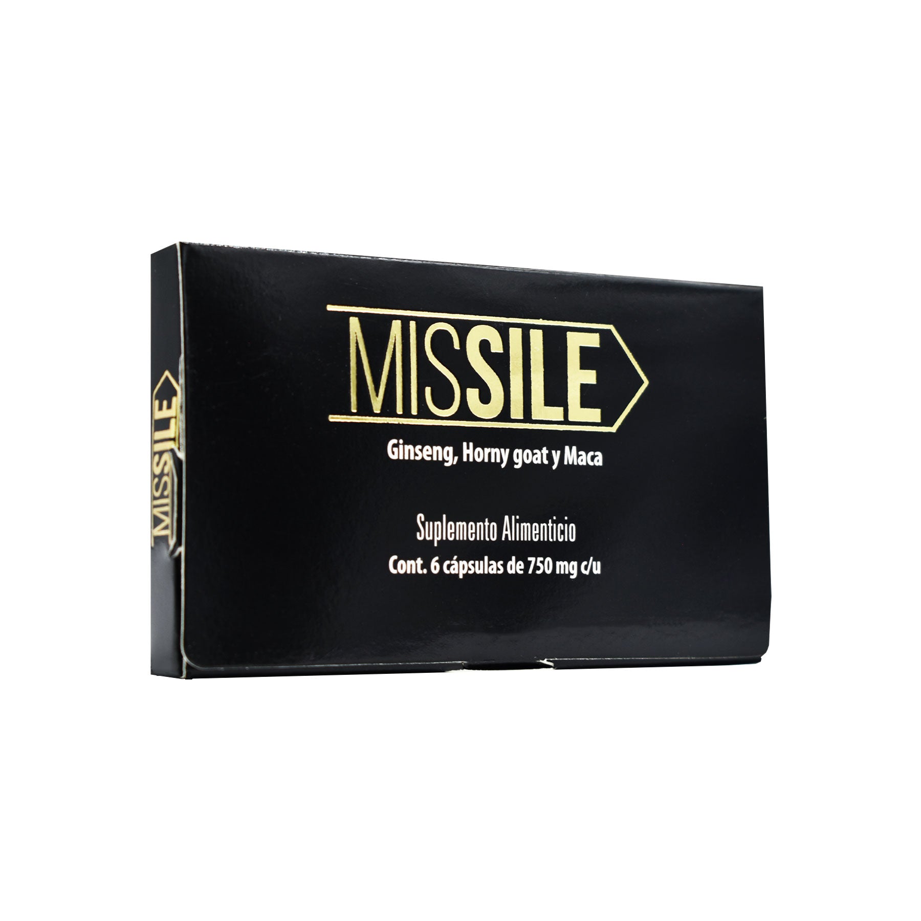 Missile Natural Health Blister 6 tabs