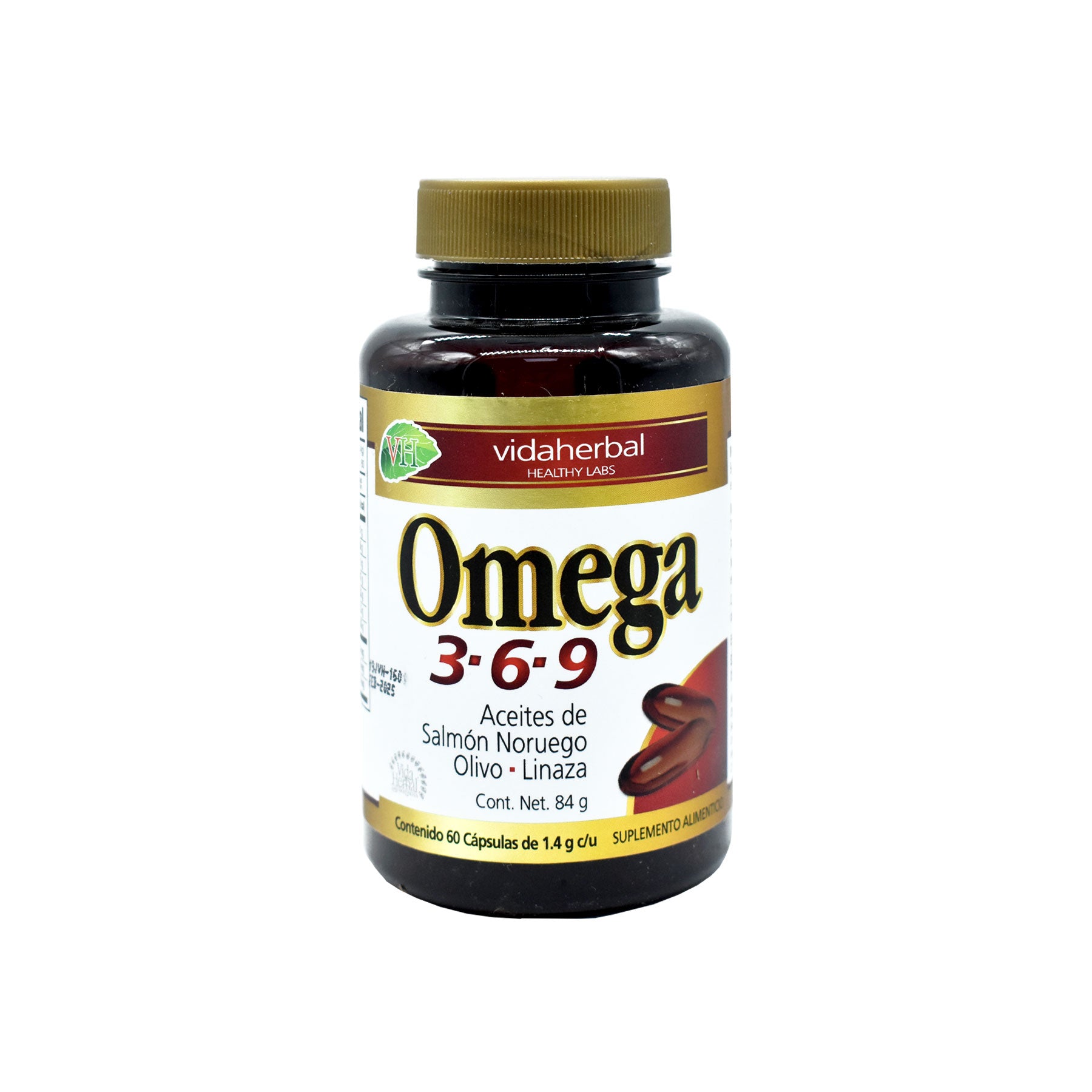 Omega 3,6 y 9 Vida Herbal 60 caps