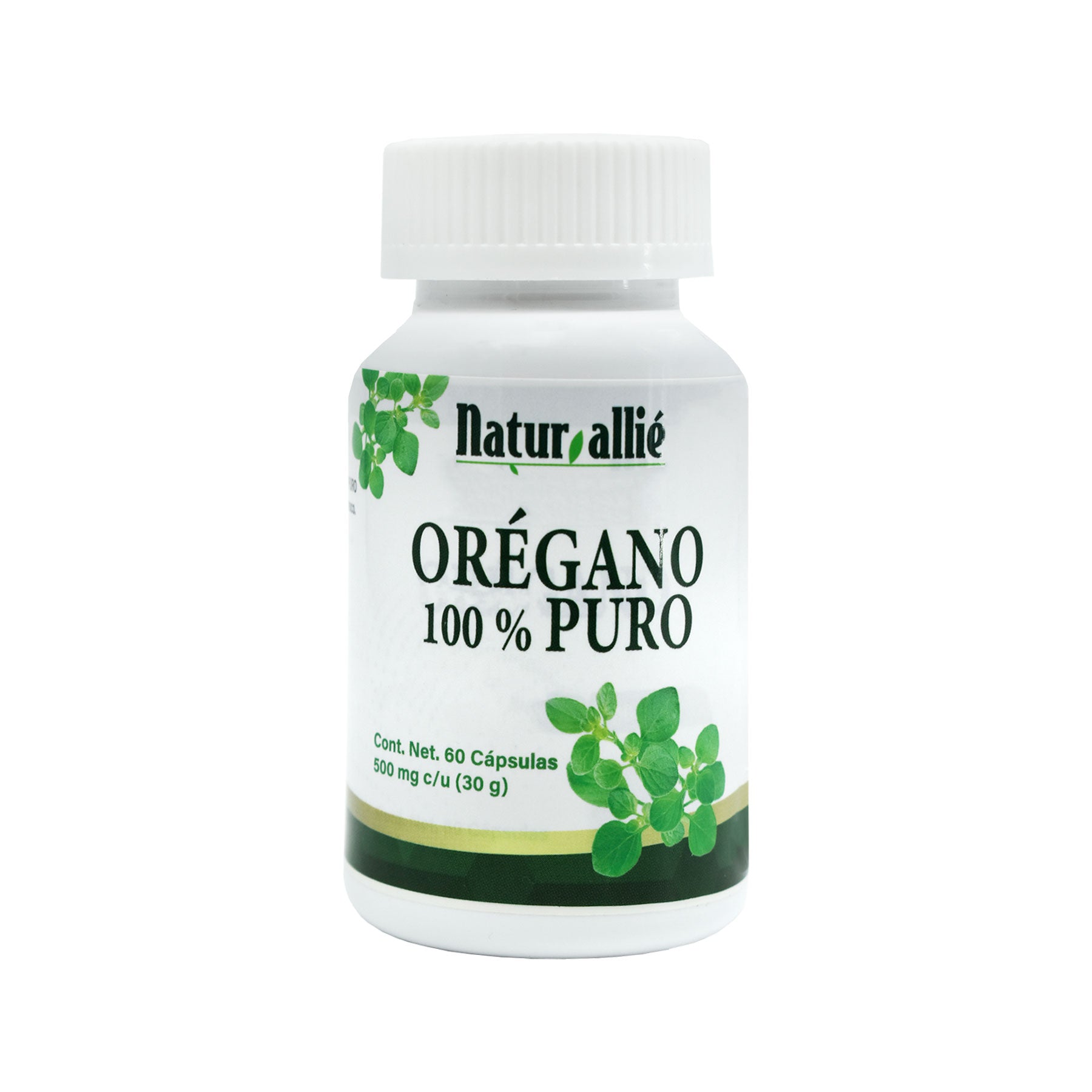 Orégano 100 % Puro Natur-Allié 60 caps