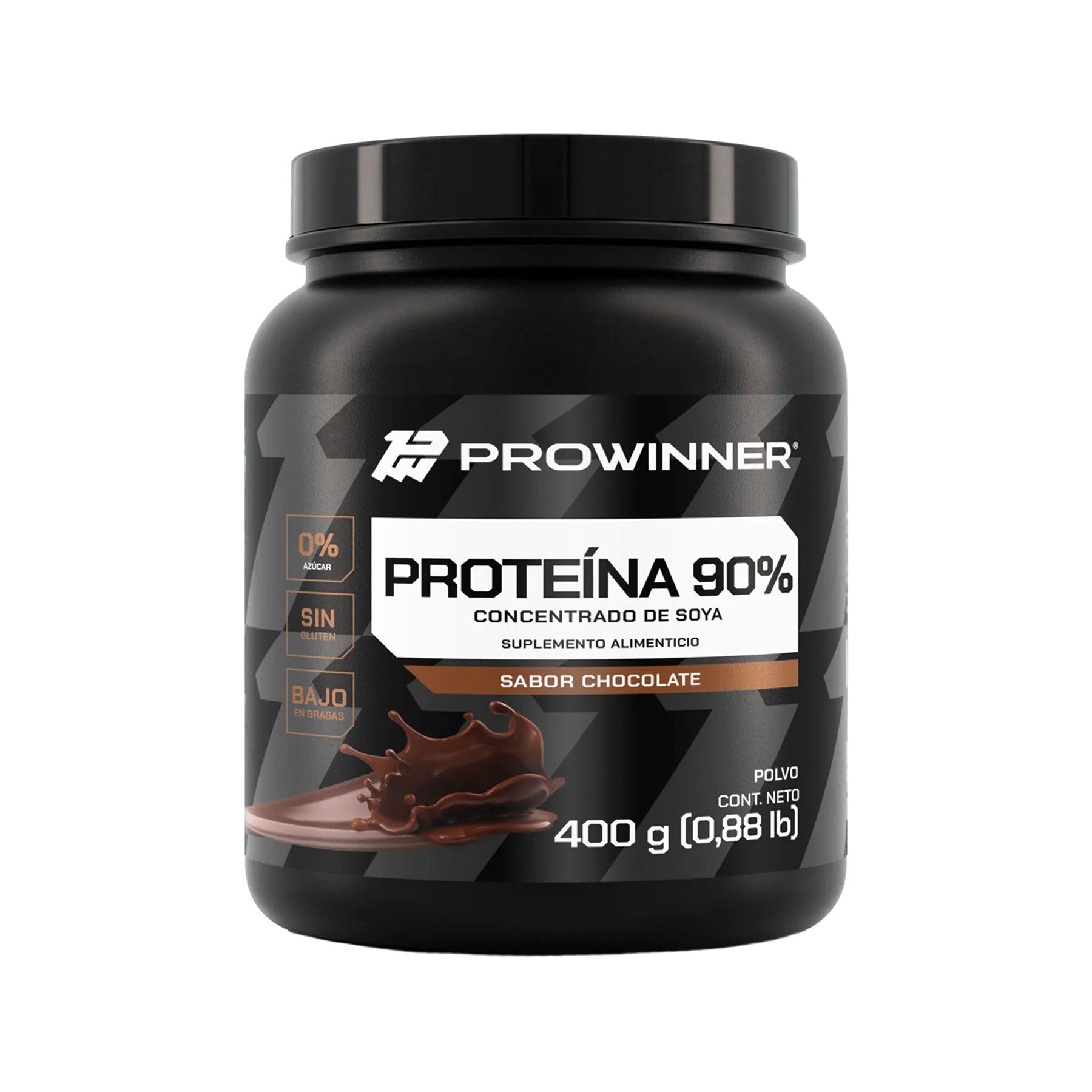 Proteína 90% Sabor Chocolate Prowinner 400 gr