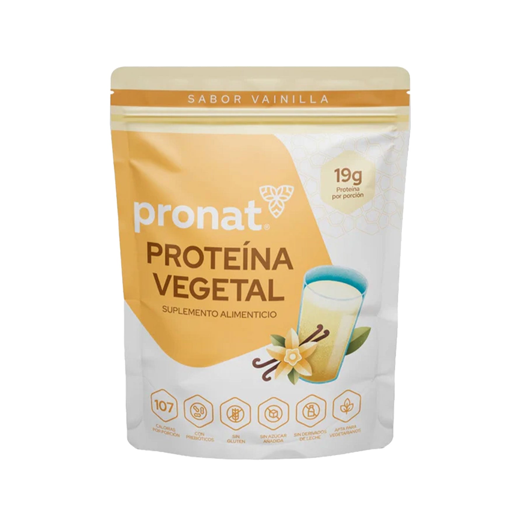 Proteína Vegetal Vainilla Pronat 400 gr