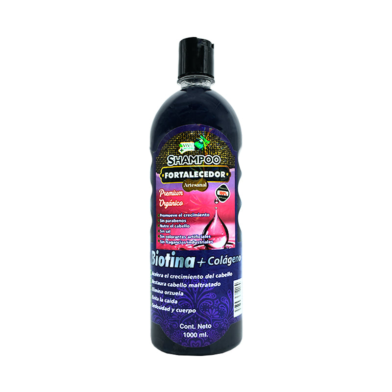 Shampoo Biotina+Colágeno Vive+Natural 1000 ml