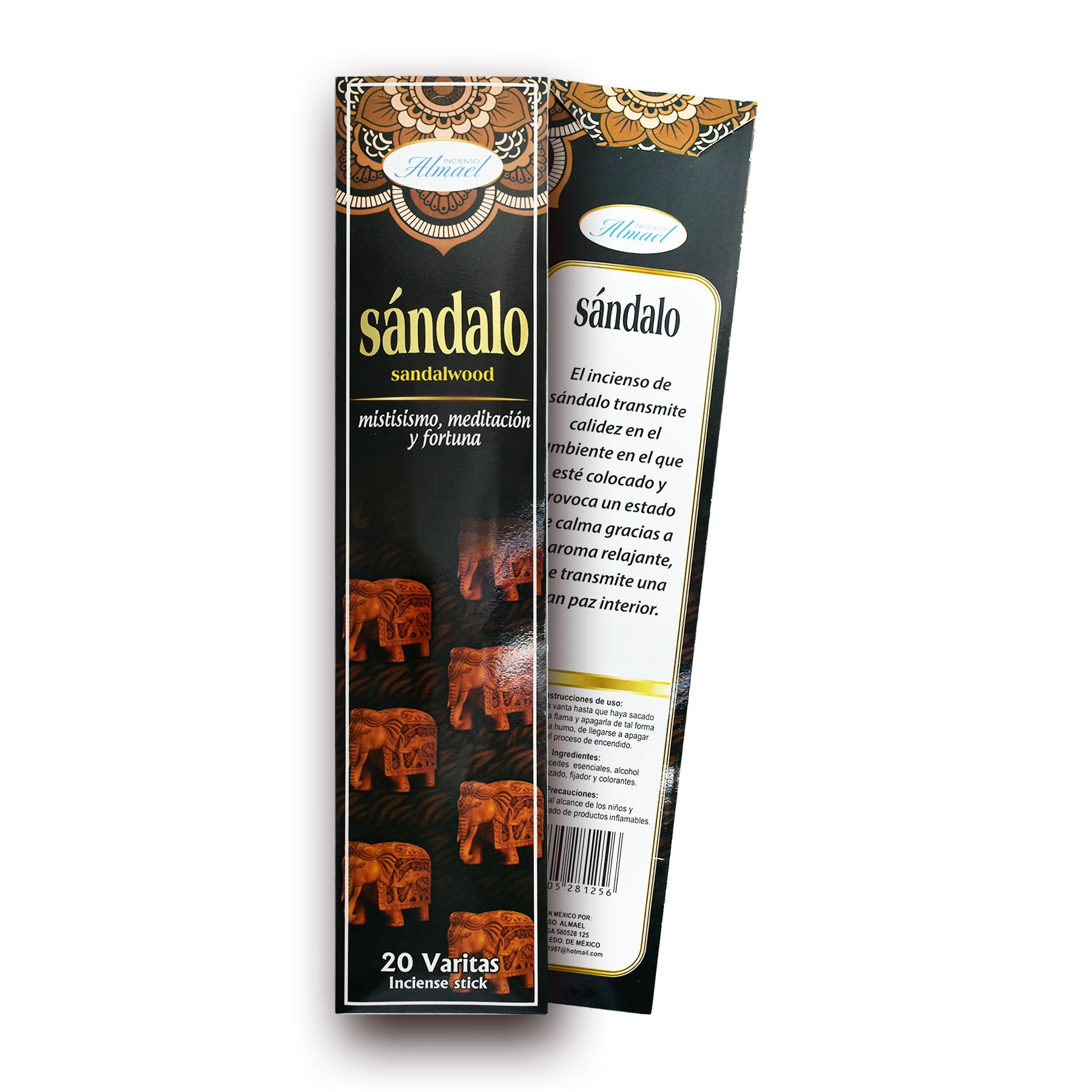 5 Pack Relax Combinado Incienso Almael 20 varitas c/u