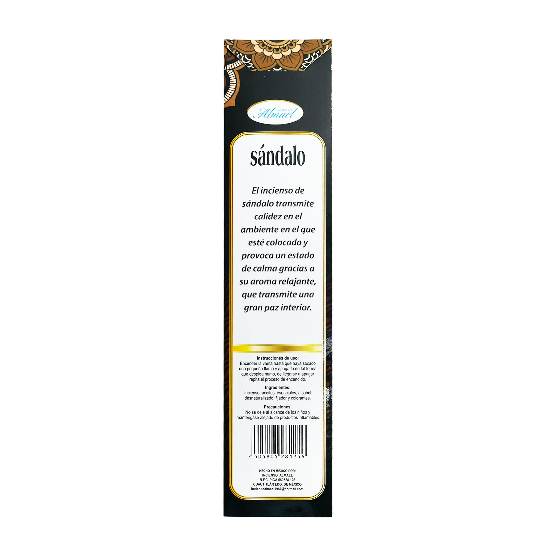 5 Pack Relax Sándalo Incienso Almael 20 varitas