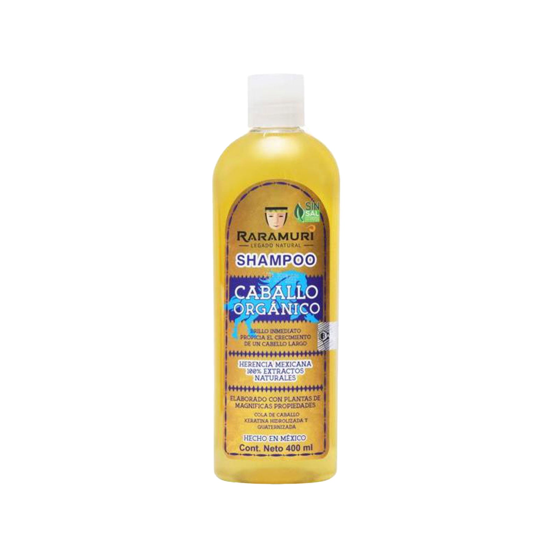 Shampoo Caballo Orgánico Raramuri 400 ml