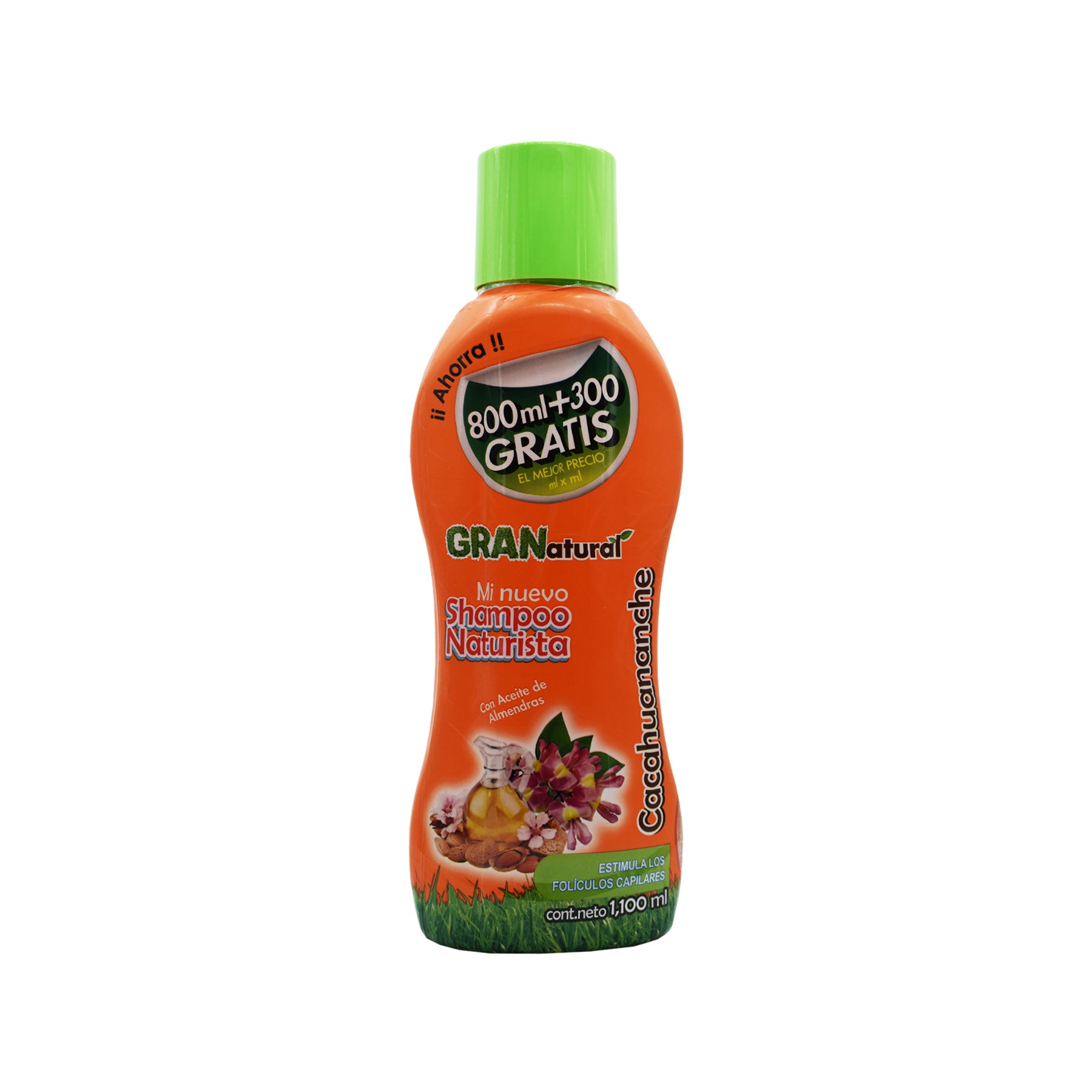 Shampoo GRANatural Cacahuananche Núcleo Natural 1.1 L