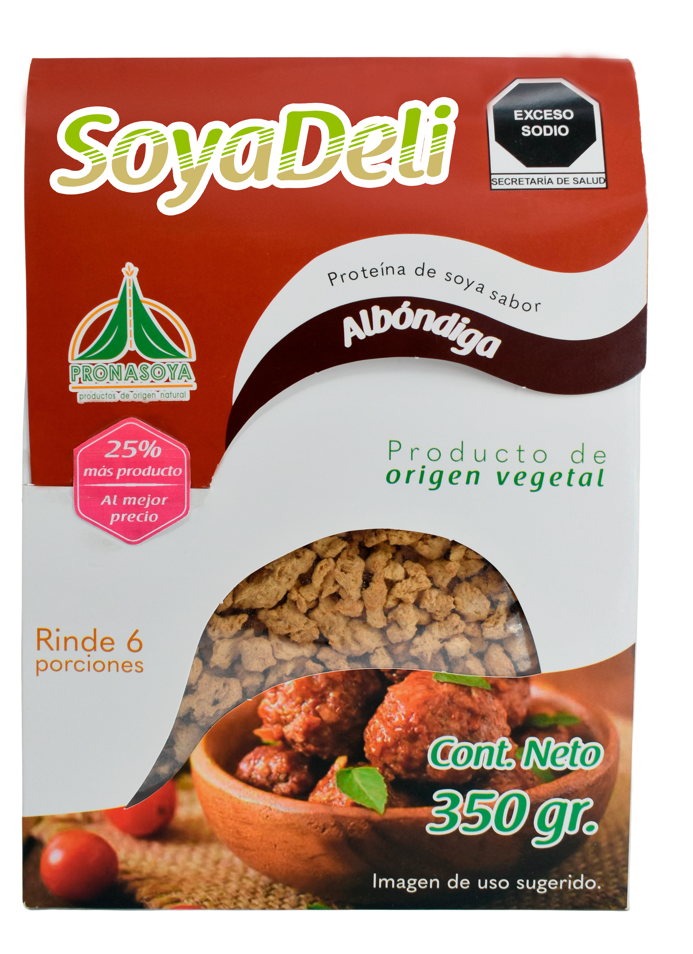 Súper Promo Fan Soyadeli Albóndiga 50 gr X3