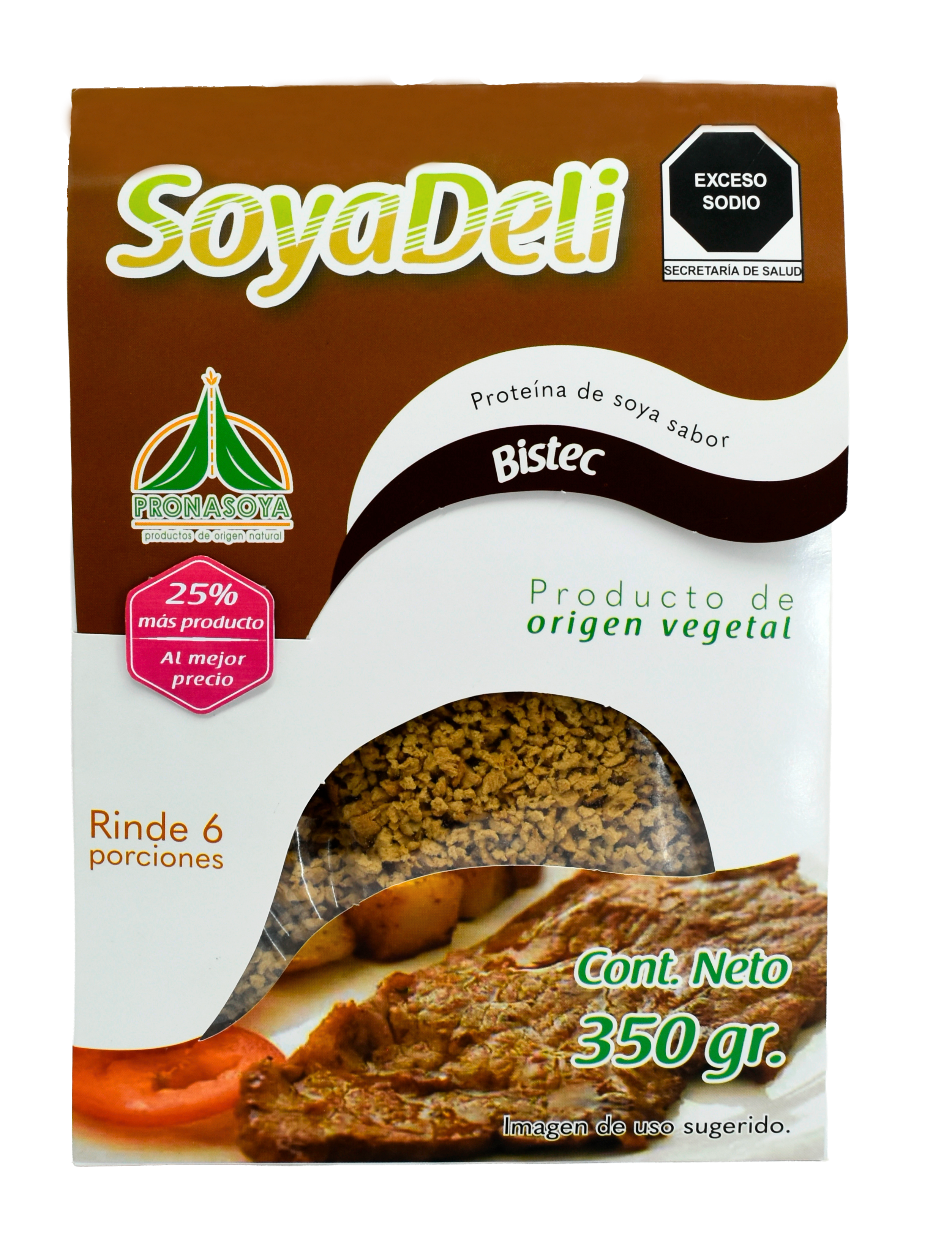 Súper Promo Fan Soyadeli Bistec 350 gr X3