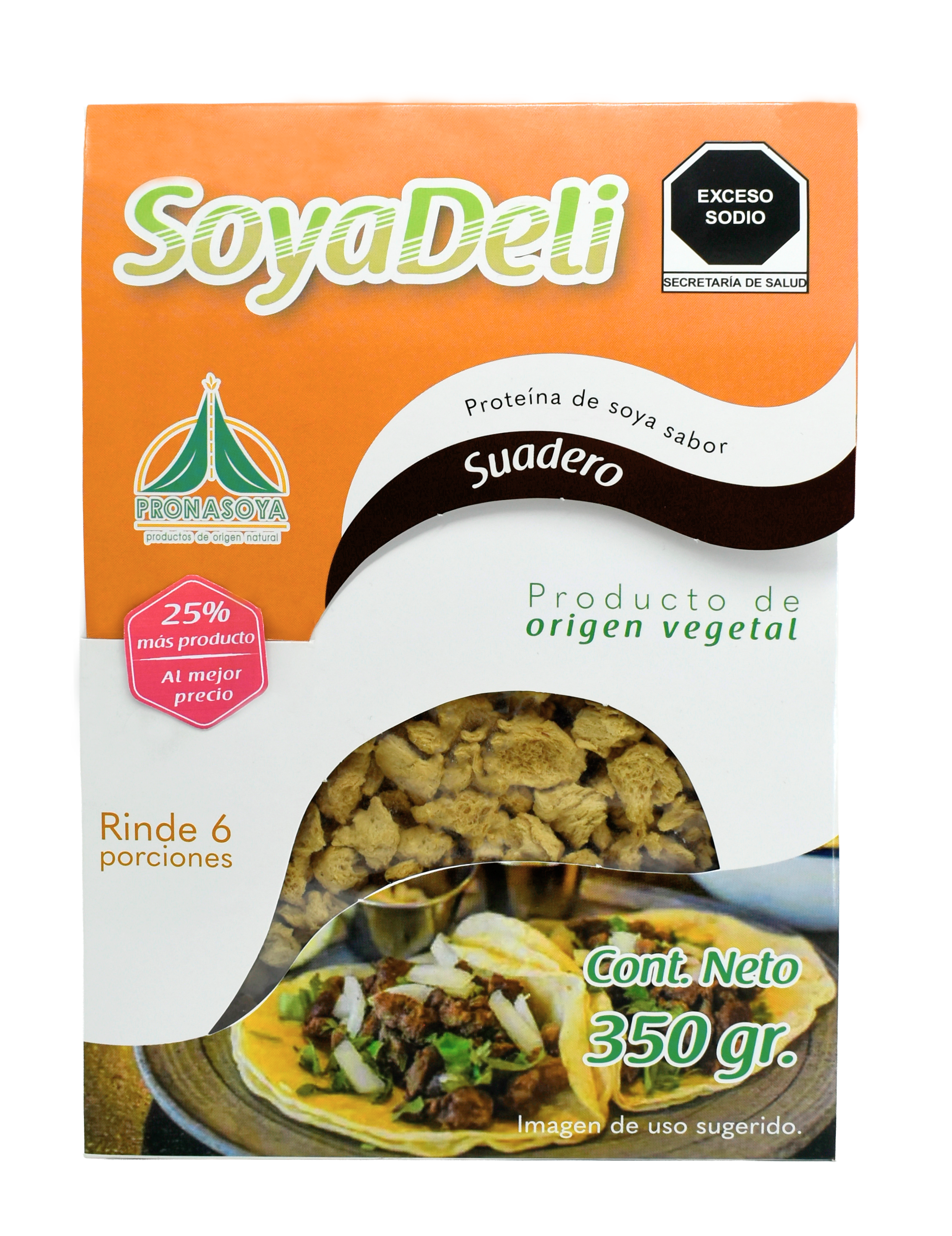 Súper Promo Fan Soyadeli Suadero 350 gr X3