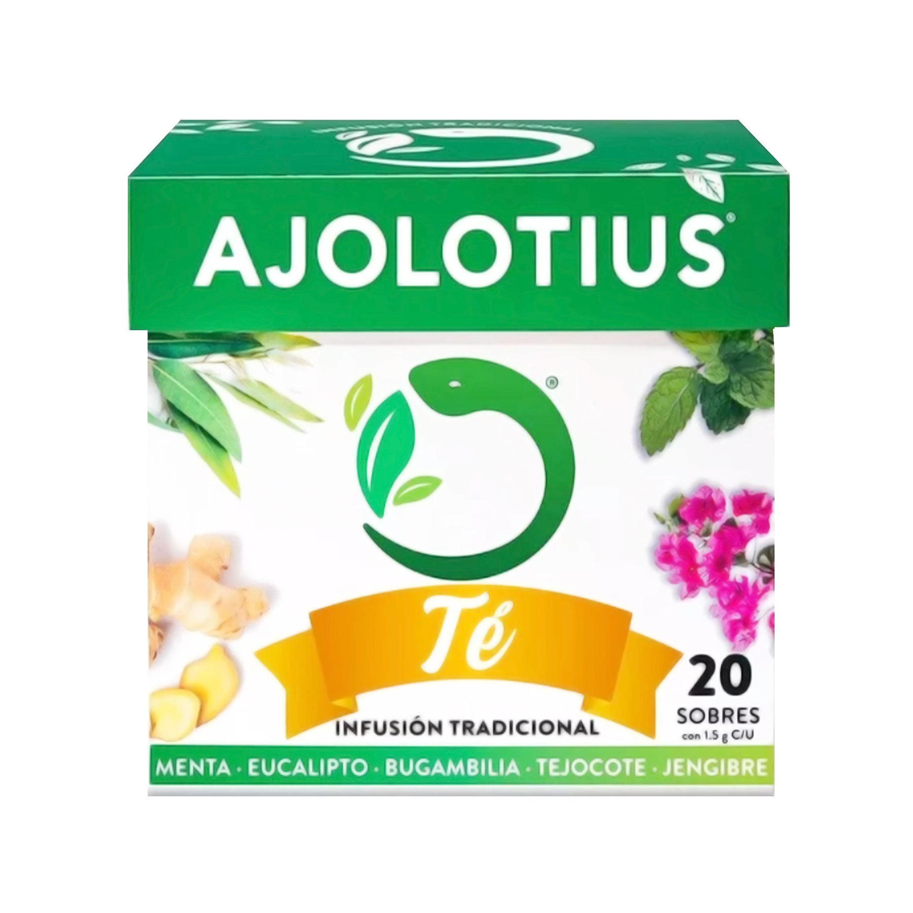 Té Ajolotius (Infusión Herbal) 20 sobres