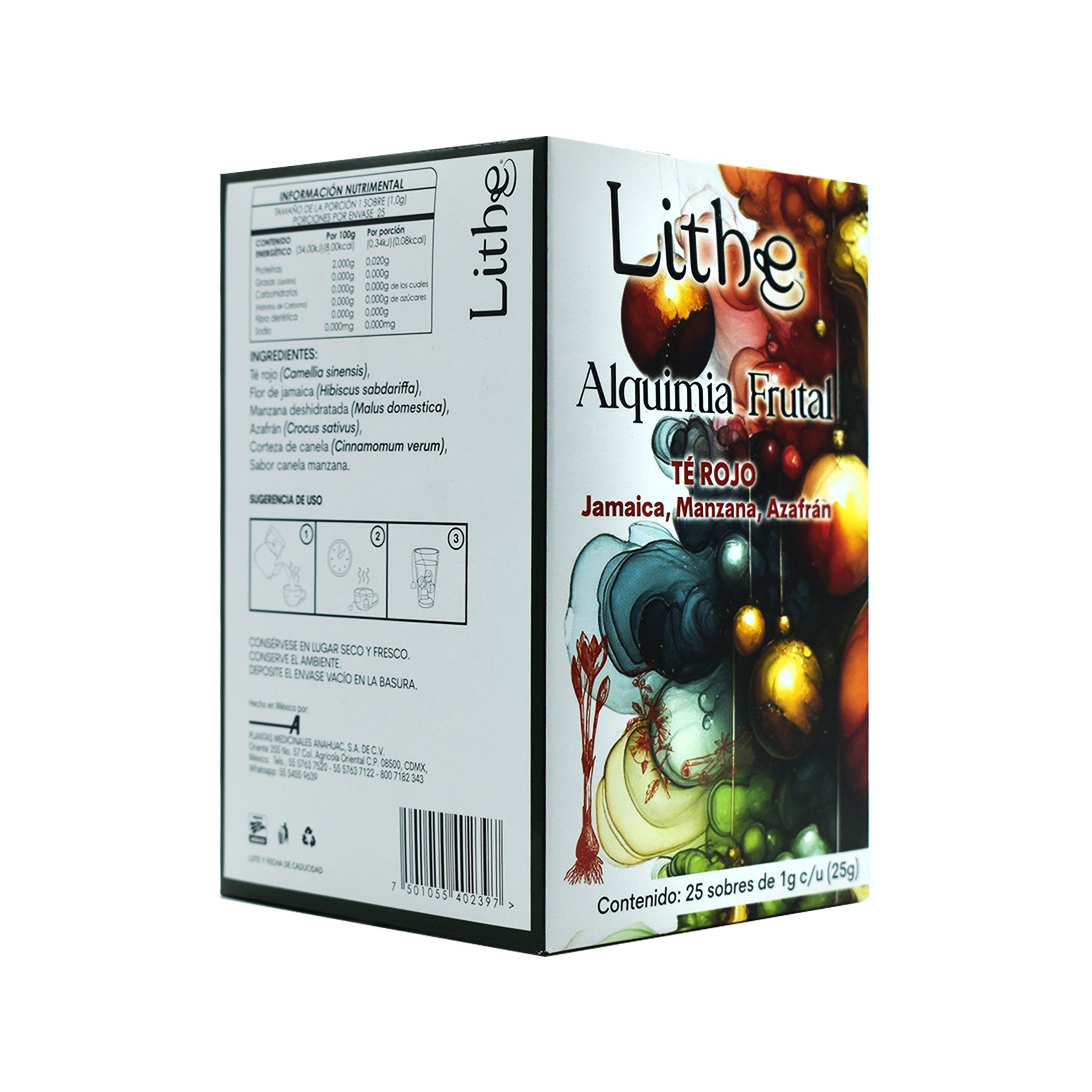 Té Alquimia Frutal Lithe 25 sobres