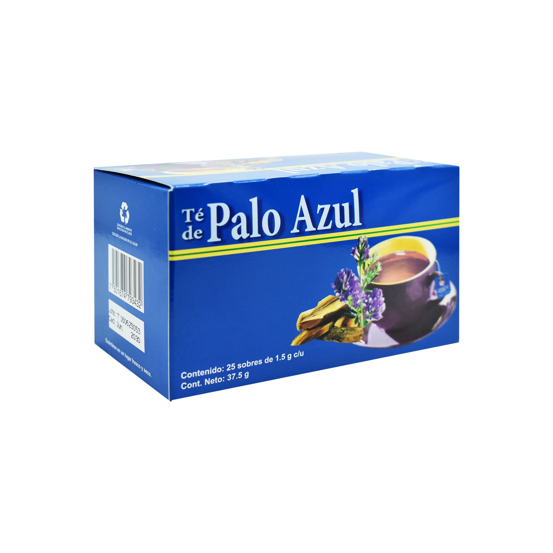Té Palo Azul CBA 25 sobres