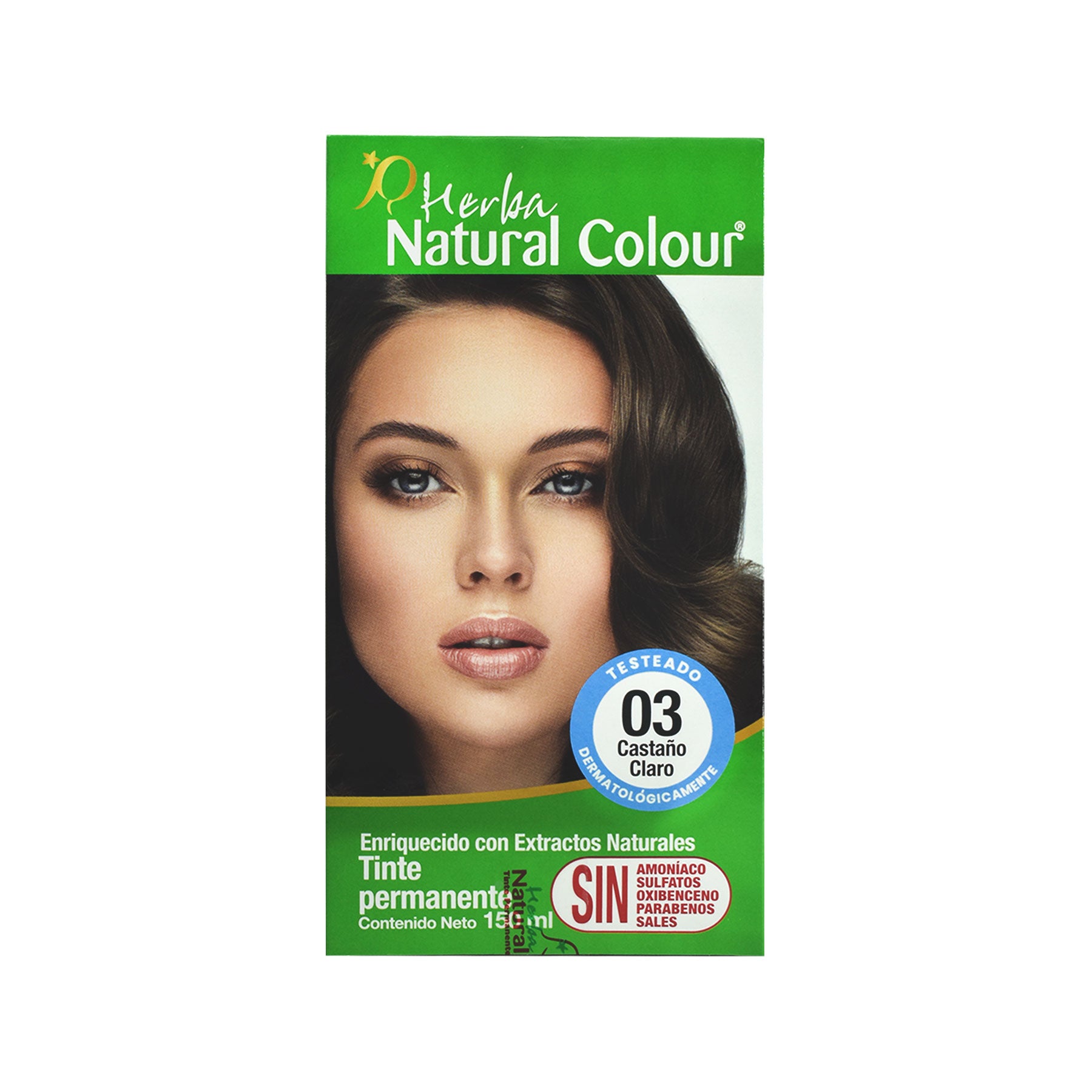 Tinte Castaño Claro 03 Herba Natural Colour 150 ml.