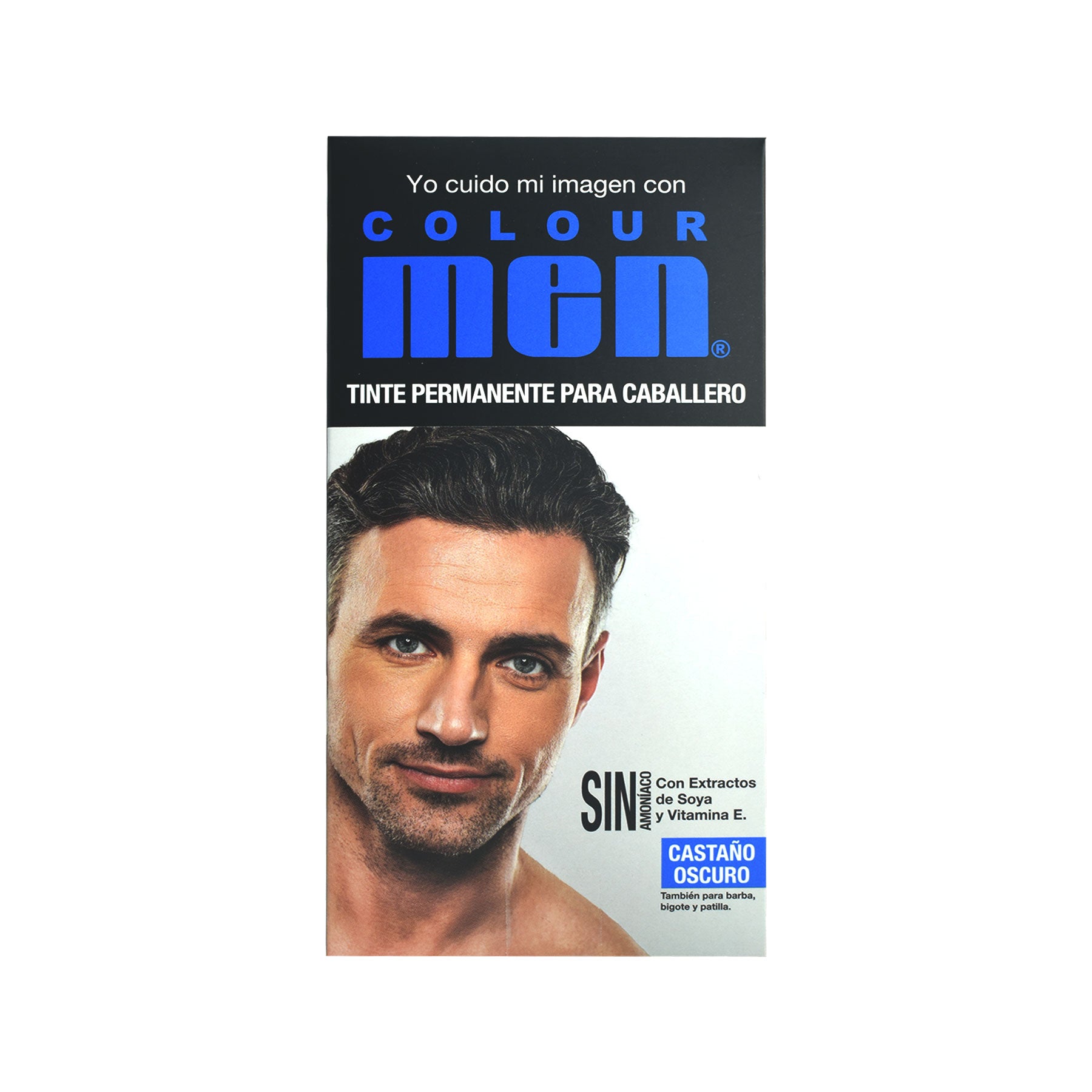 Tinte Colour Men Castaño Oscuro Herba Natural Colour 150 ml.