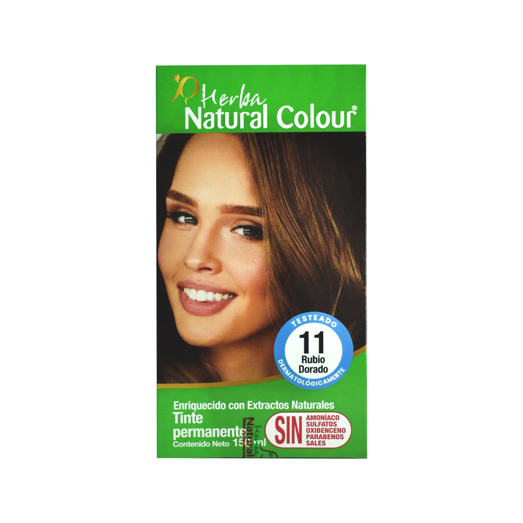 Tinte Rubio Dorado 11 Herba Natural Colour 150 ml.