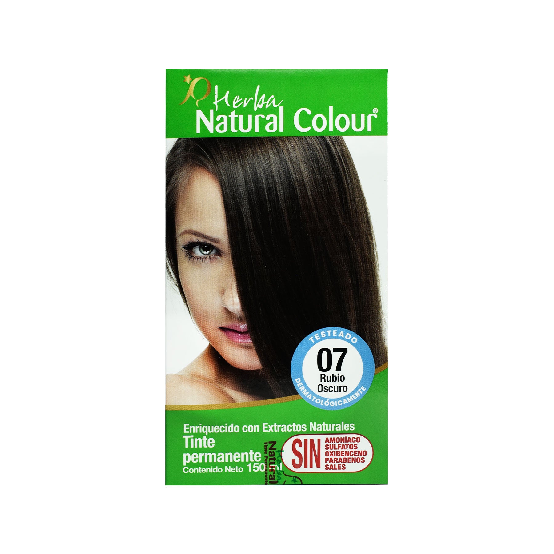 Tinte Rubio Oscuro 07 Herba Natural Colour 150 ml.