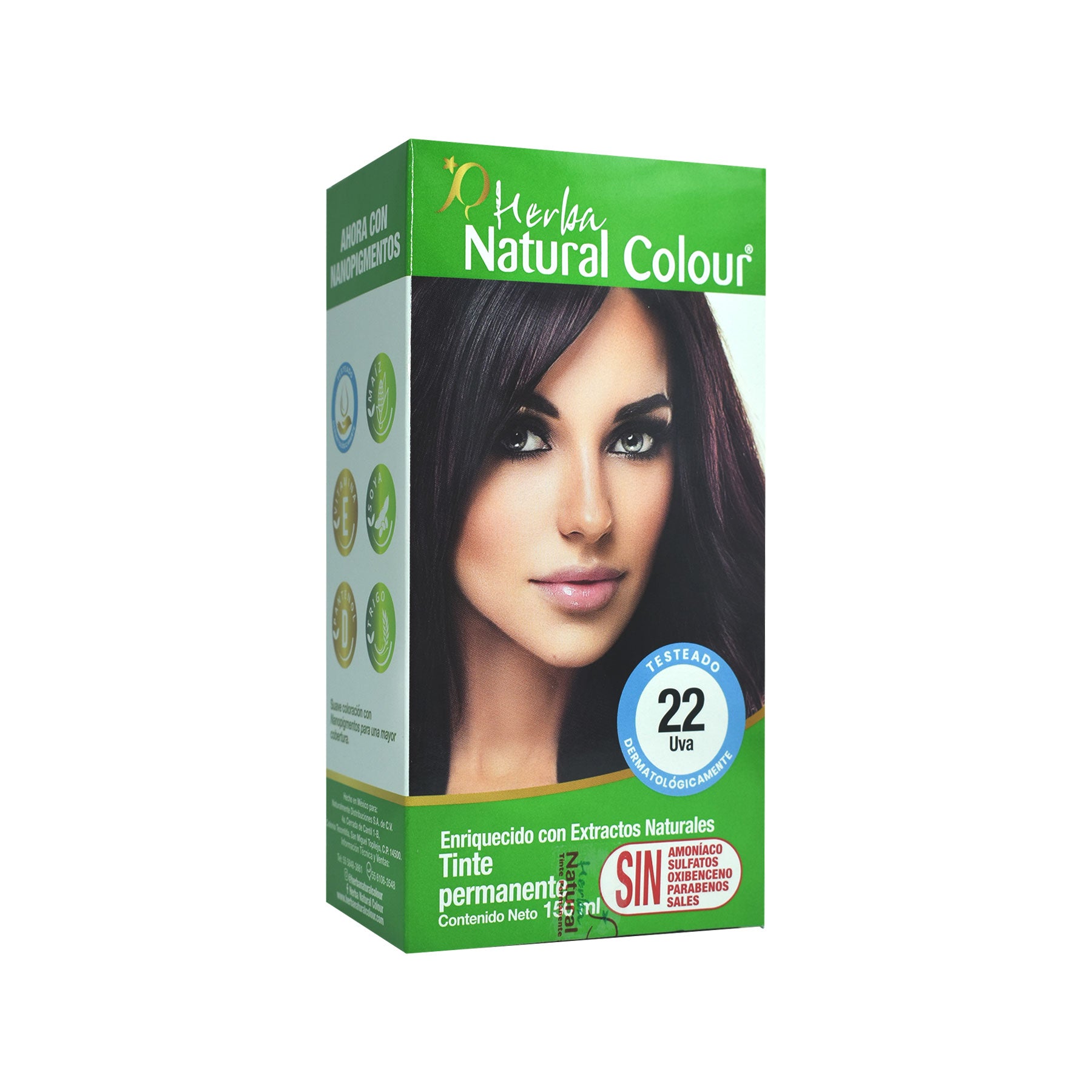 Tinte Uva 22 Herba Natural Colour 150 ml.