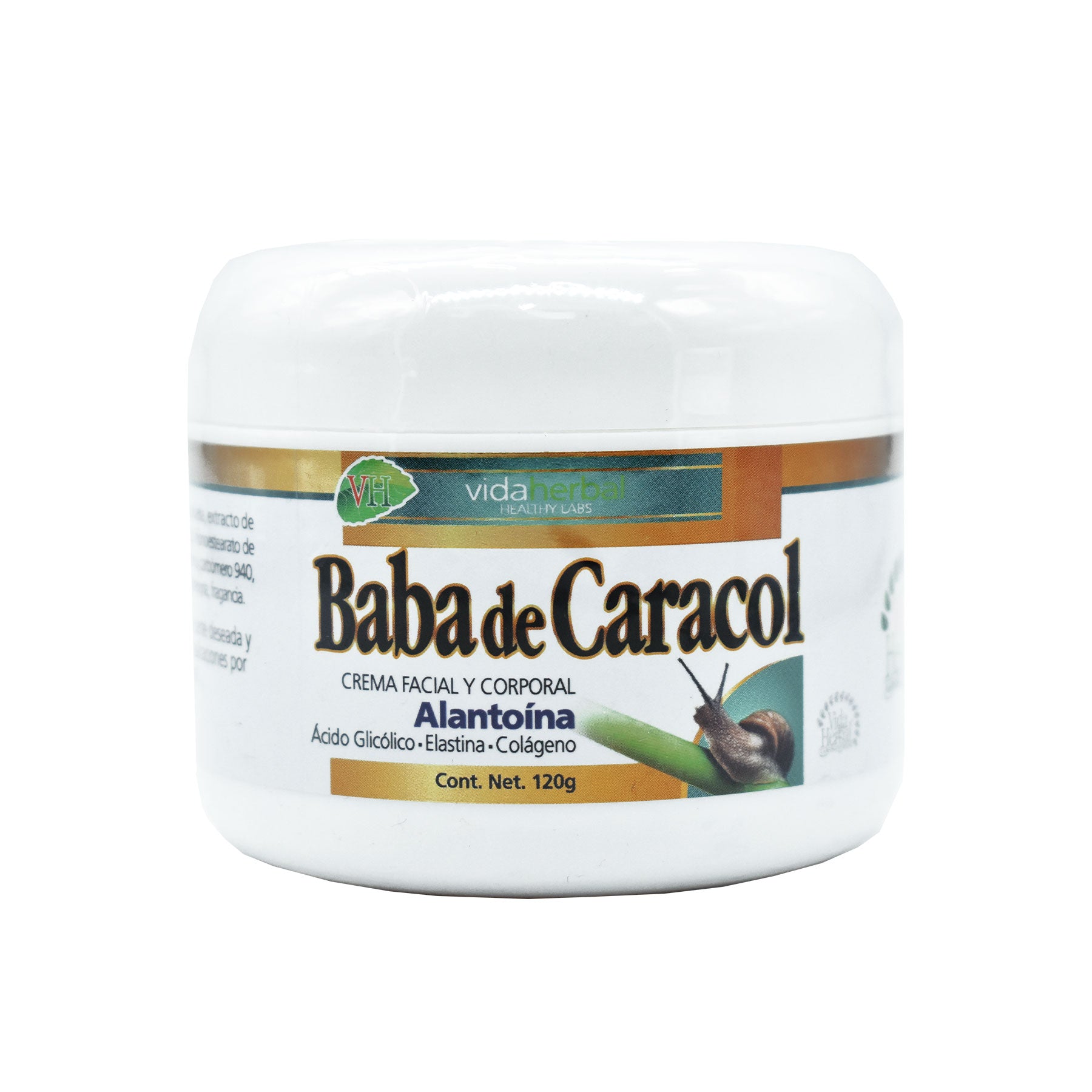 Crema Baba de Caracol Vida Herbal 120 gr