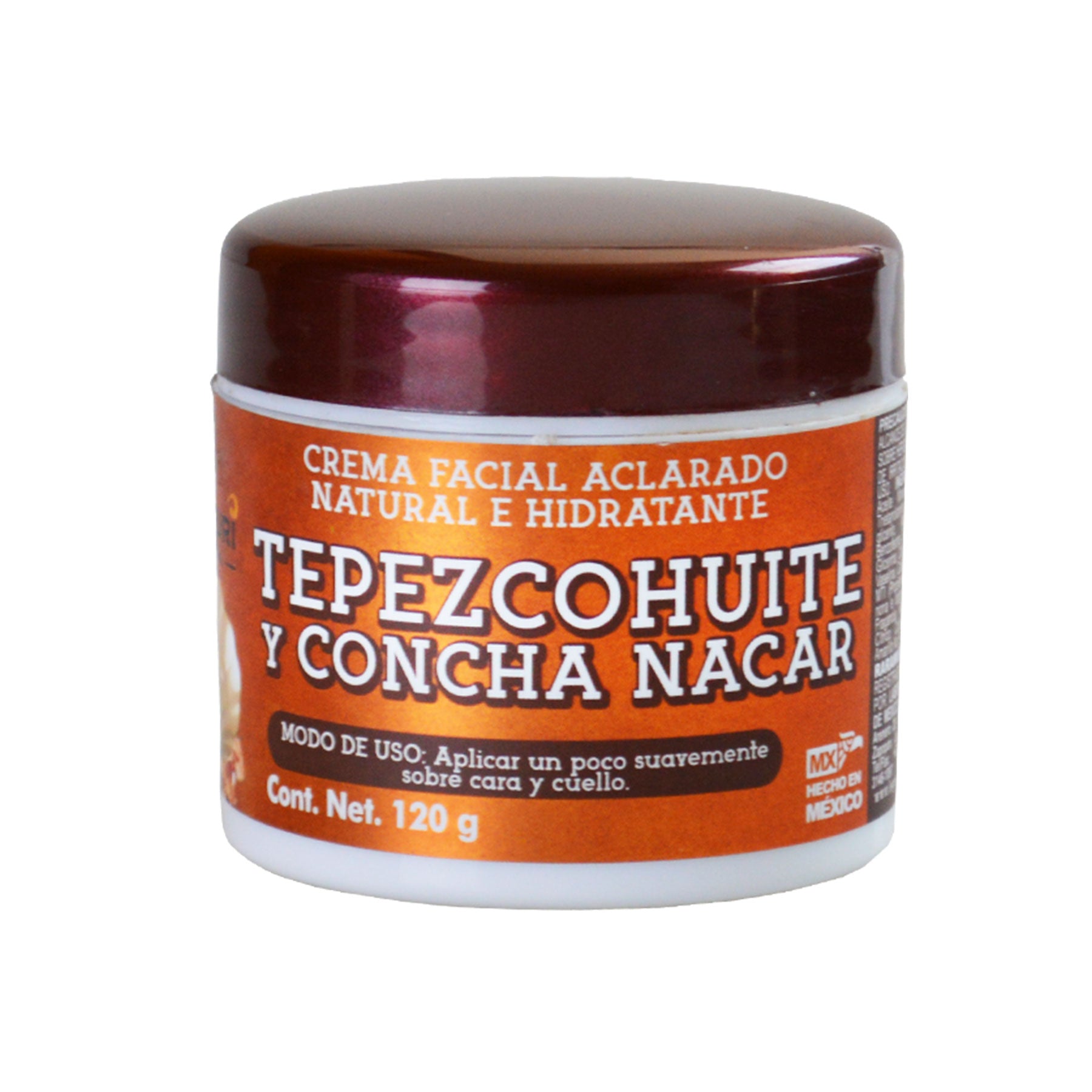 Crema Tepezcohuite Concha Raramuri 120 gr