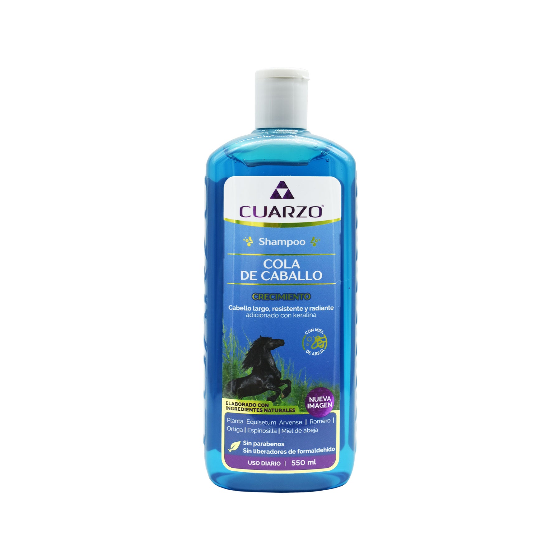 Shampoo Cola de Caballo Cuarzo 550 ml