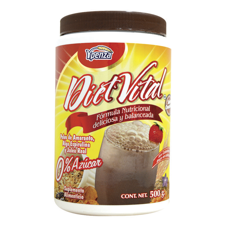 Malteada Diet VItal sabor nuez Ypenza 500 gr