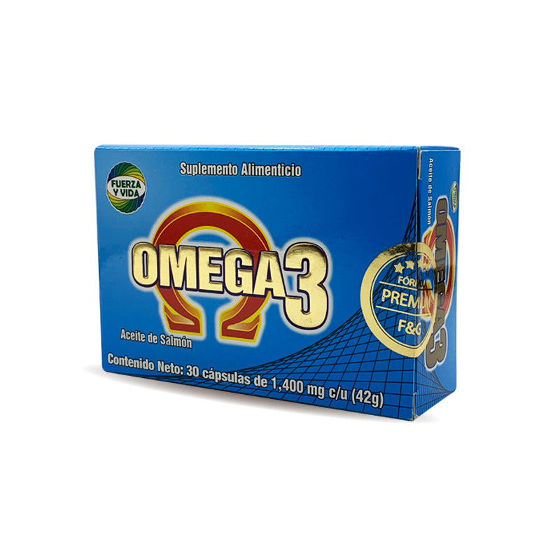 Omega 3 Fuerza y Vida 30 caps