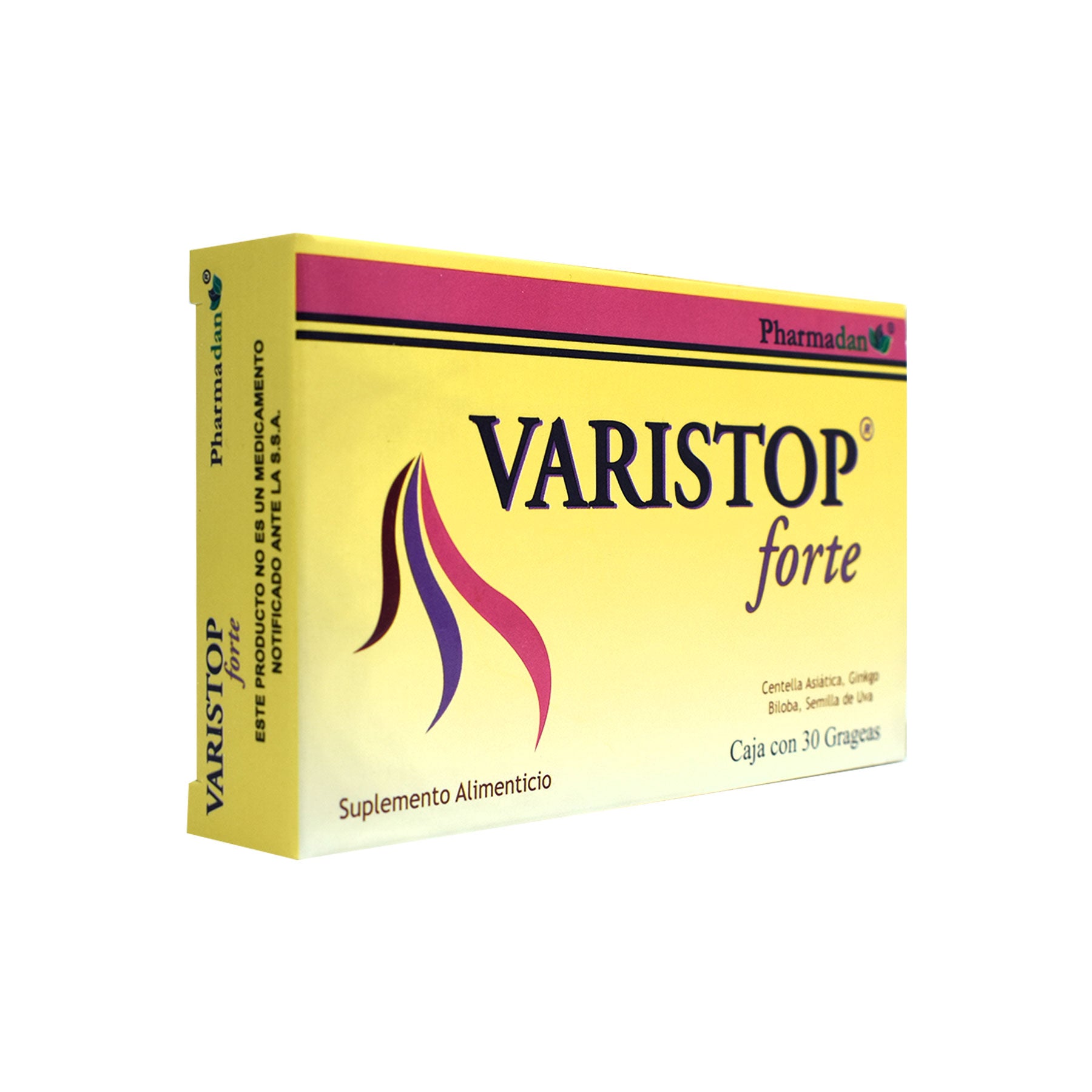 Varistop Forte Pharmadan 30 grageas