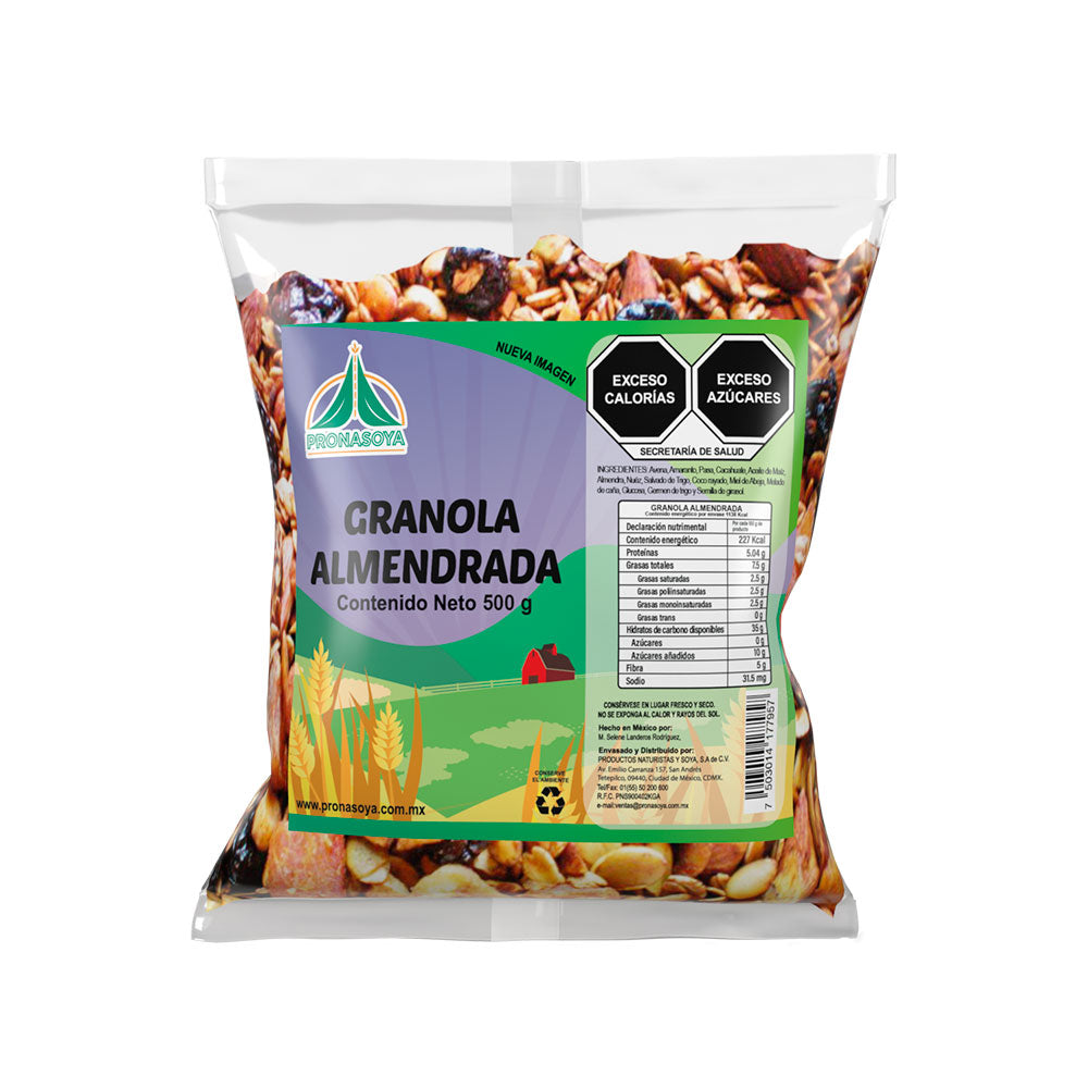 Granola almendrada PRONASOYA 500 gr