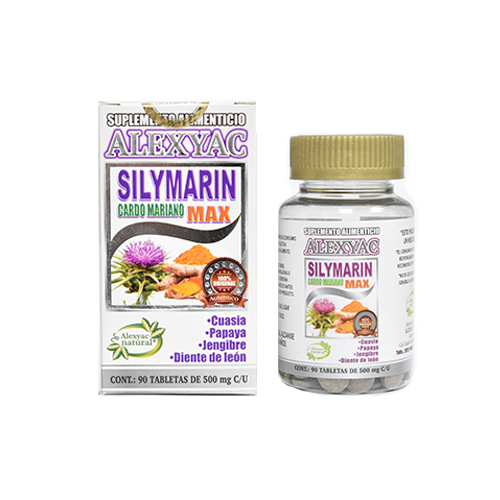 Silymarin (Cardo Mariano) Alexyac 90 tabs