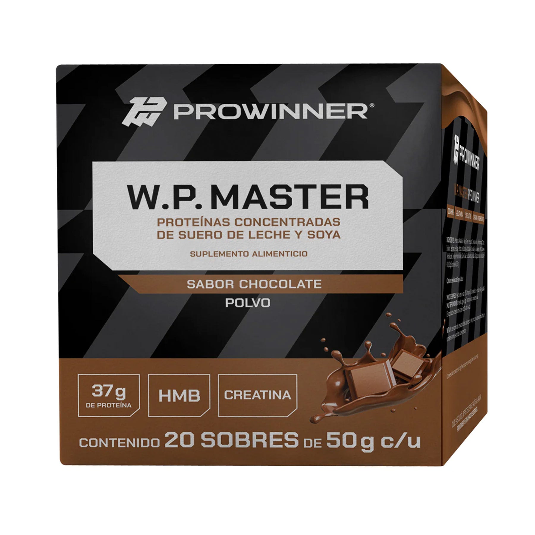 WP Master Sabor Chocolate Prowinner 20 sobres