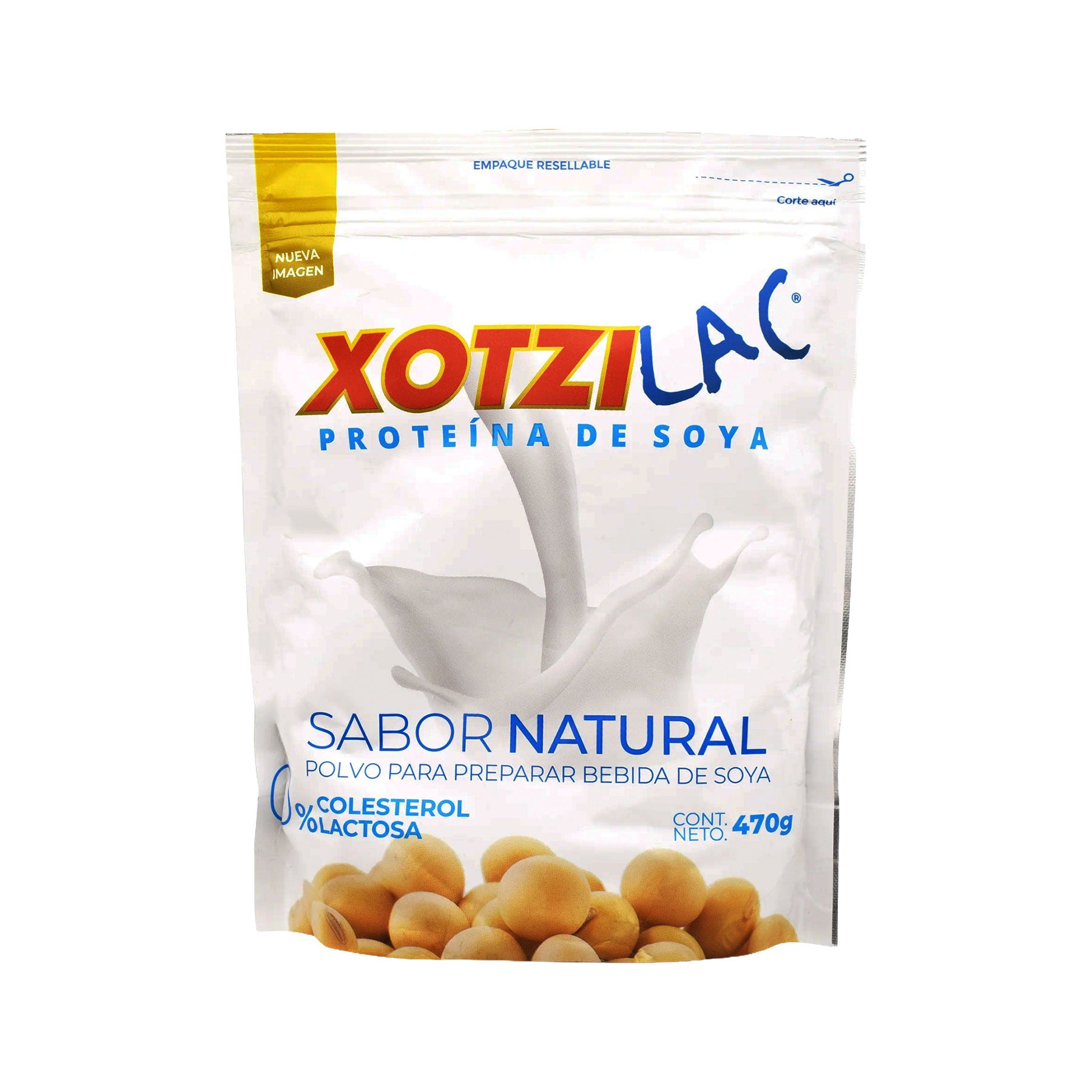 Xotzilac Polvo para Preparar Bebida Sabor Natural 470 gr