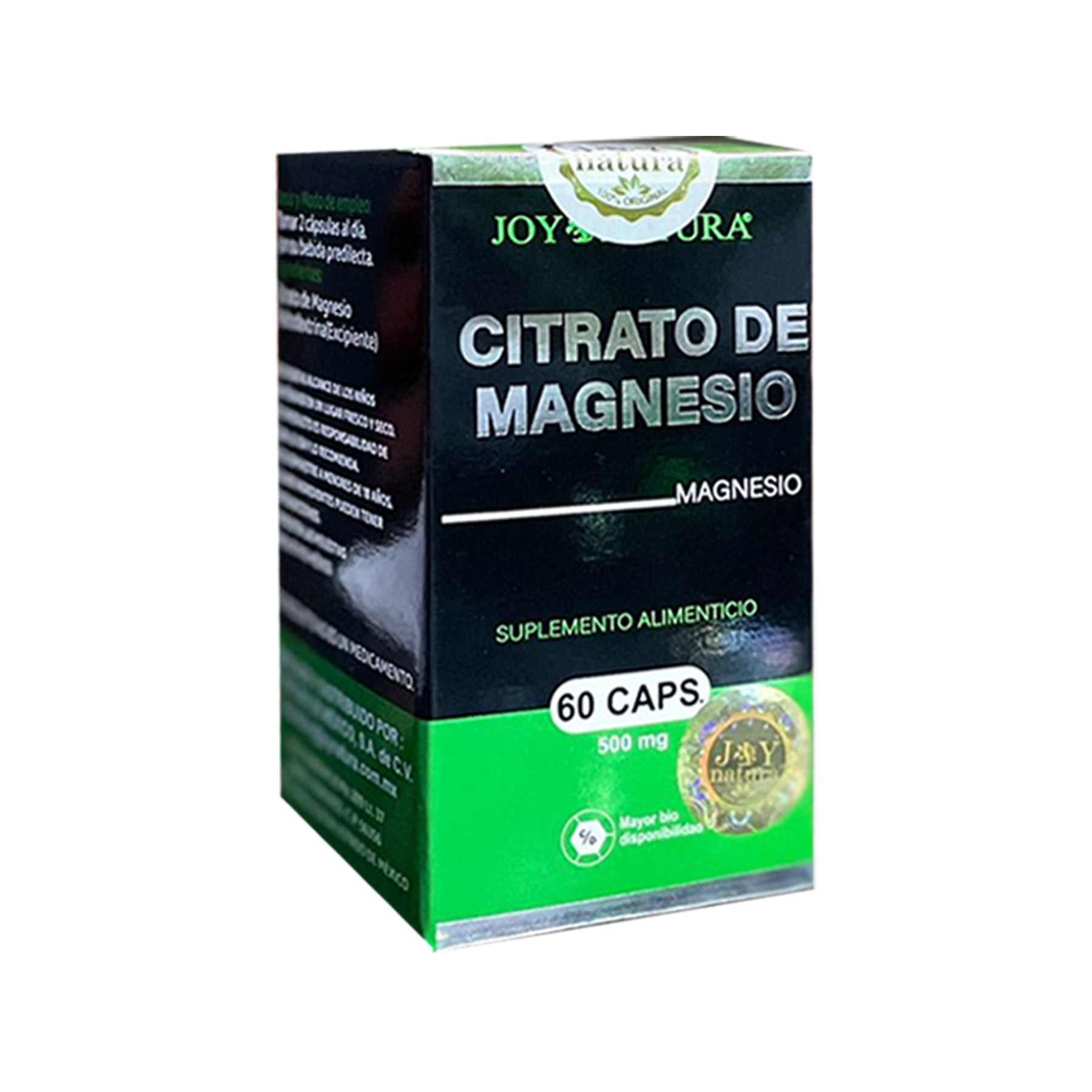 Citrato de Magnesio Joy Natura 60 caps