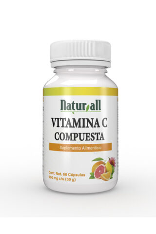 Vitamina C Compuesta Natur-All 60caps
