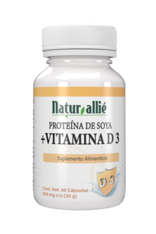 Vitamina D-3 60 caps. Naturallie