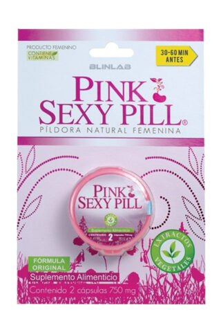 Pastillero Pink Sexy Pill BLINLAB 2 c?psulas